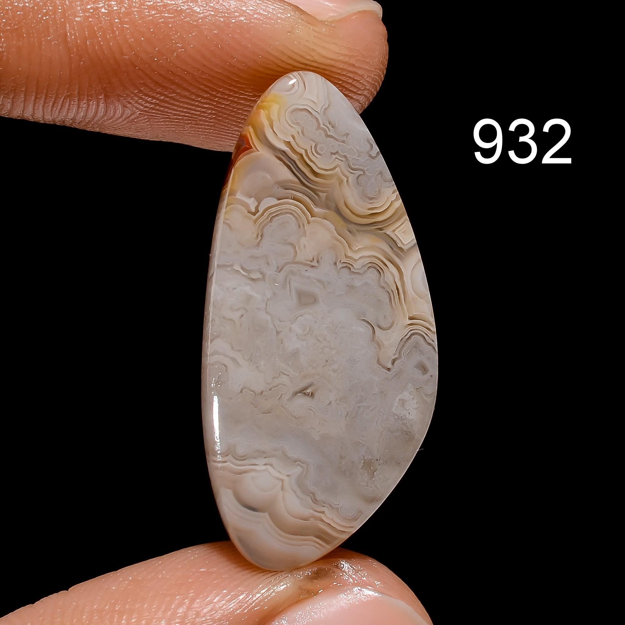 AAA Crazy Lace Agate Cabochon, Mix Shape Gemstone Pendant - image 10