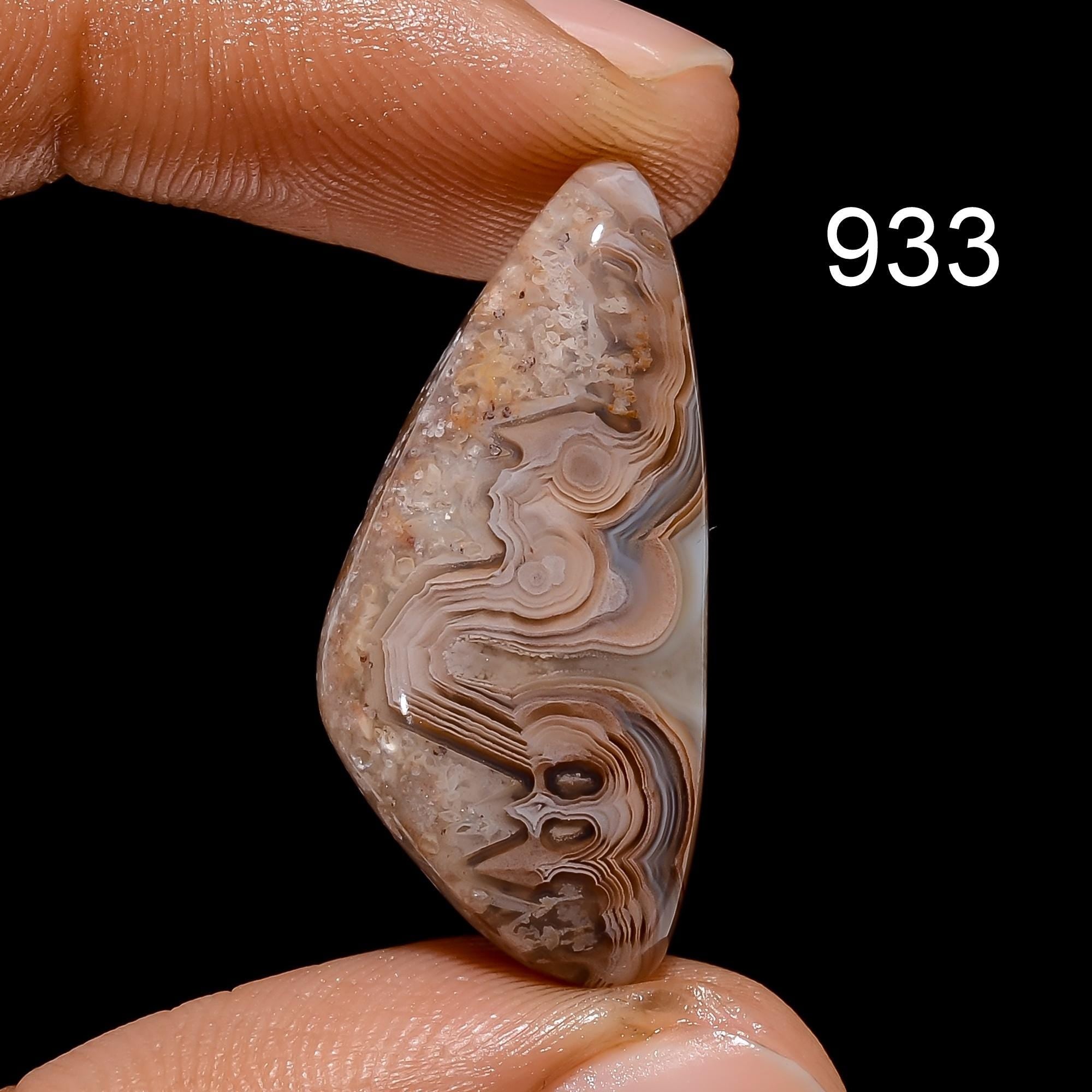 AAA Crazy Lace Agate Cabochon, Mix Shape Gemstone Pendant - image 11