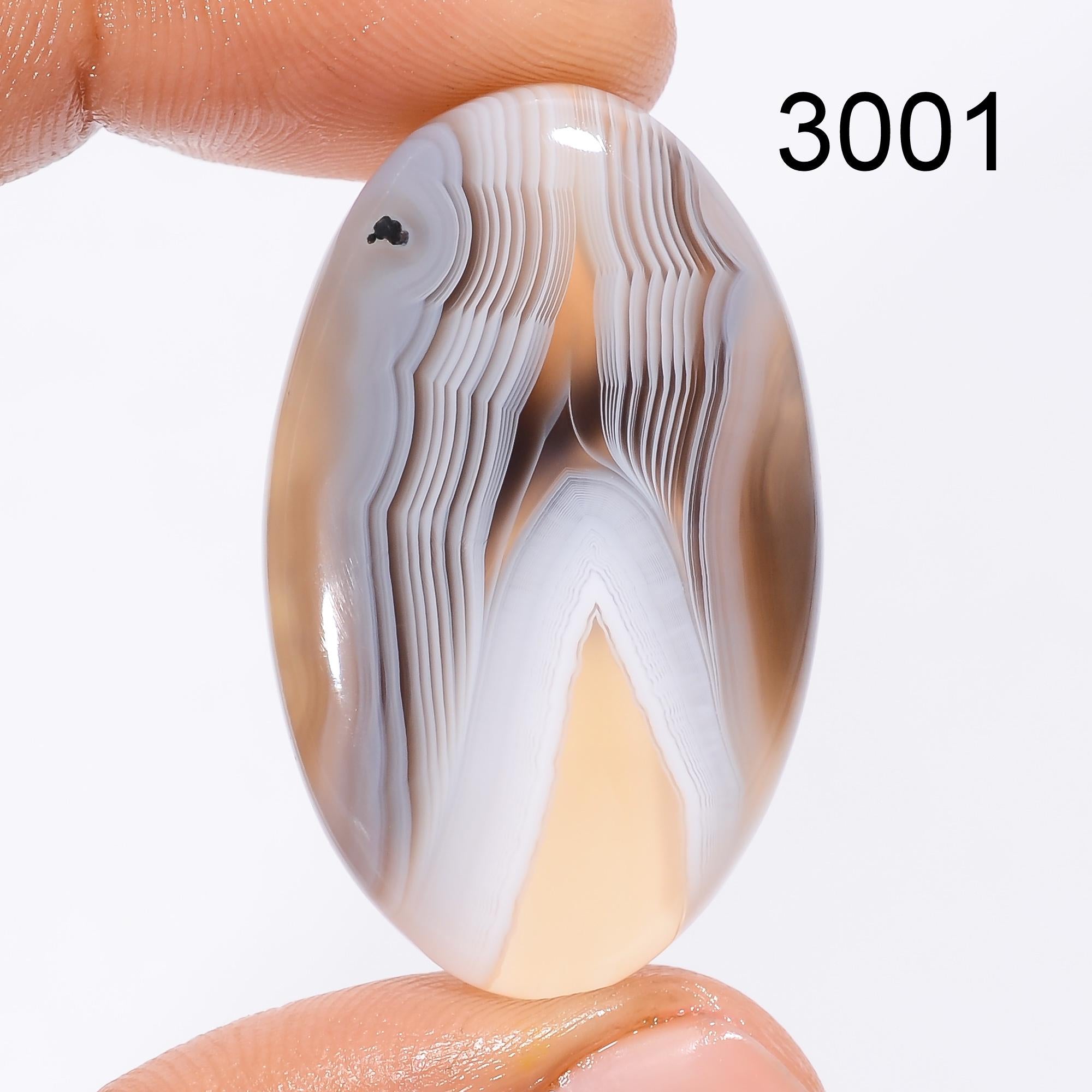 Botswana Agate Gemstone, Natural Botswana Agate Cabochon,AAA+ Quality Gemstone, Loose Agate Gemstone, Rare Botswana Agat - image 2