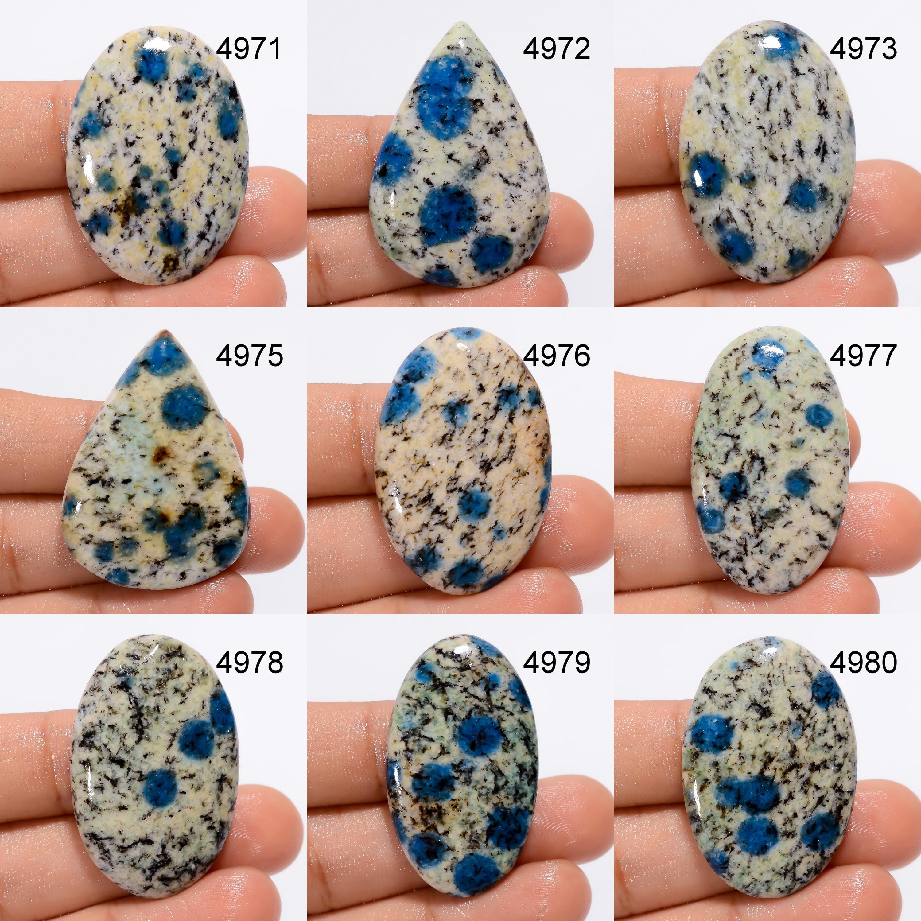 AAA K2 Jasper Cabochon, Natural Gemstone for Jewelry Making Supply - image 10