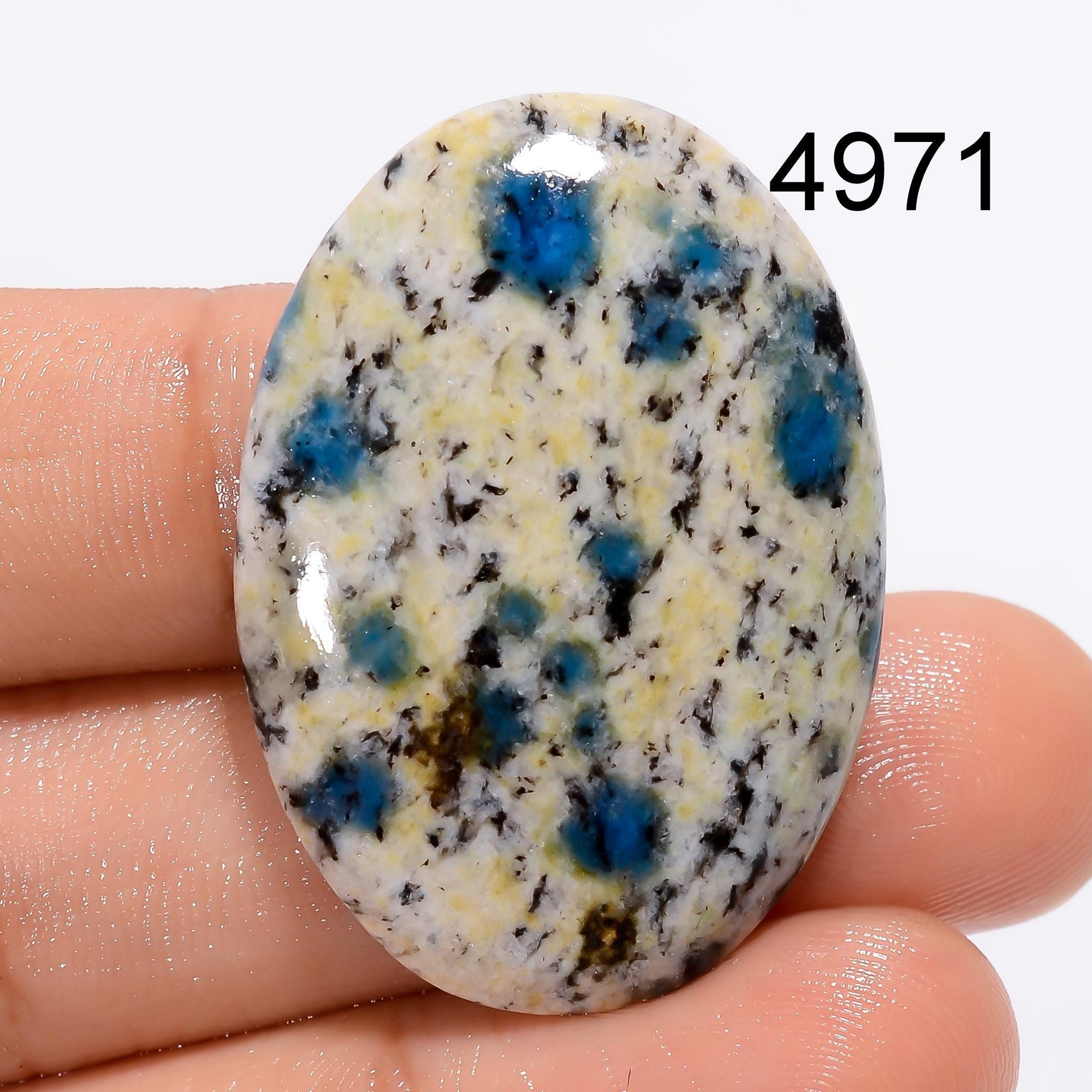 AAA K2 Jasper Cabochon, Natural Gemstone for Jewelry Making Supply