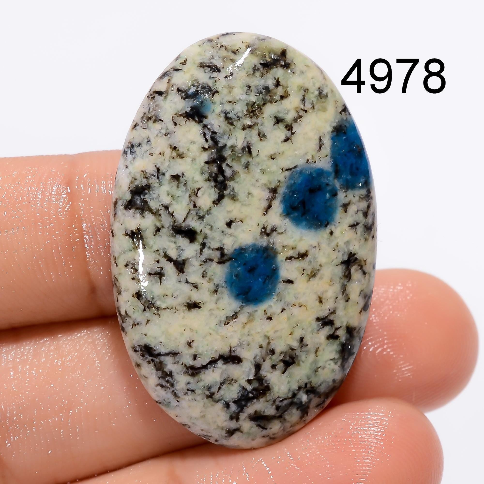 AAA K2 Jasper Cabochon, Natural Gemstone for Jewelry Making Supply - image 7