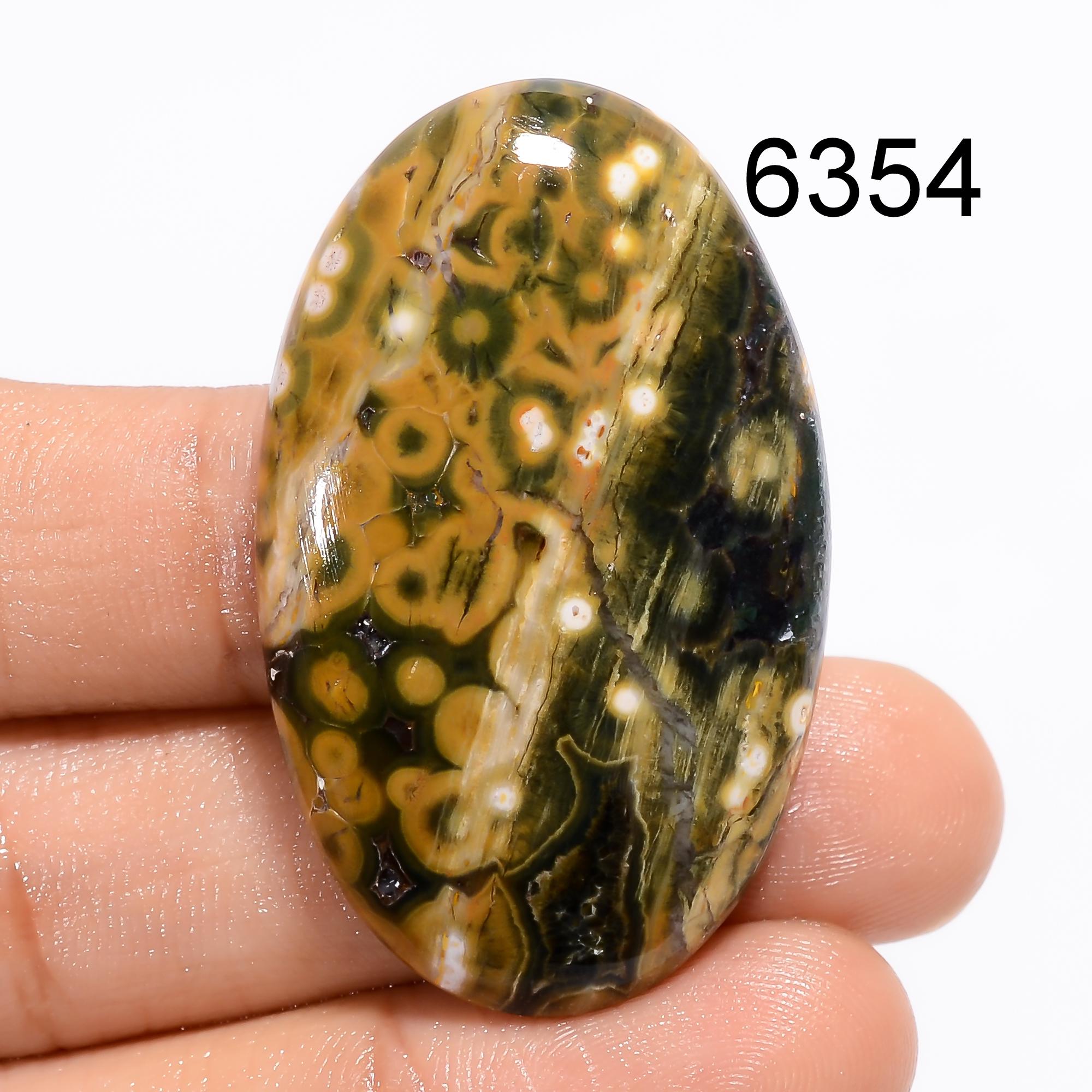 Natural Ocean Jasper Cabochon, Mix Shape Designer Gemstone, Loose Gemstone Pendant For Jewelry Making Supply, Christmas 