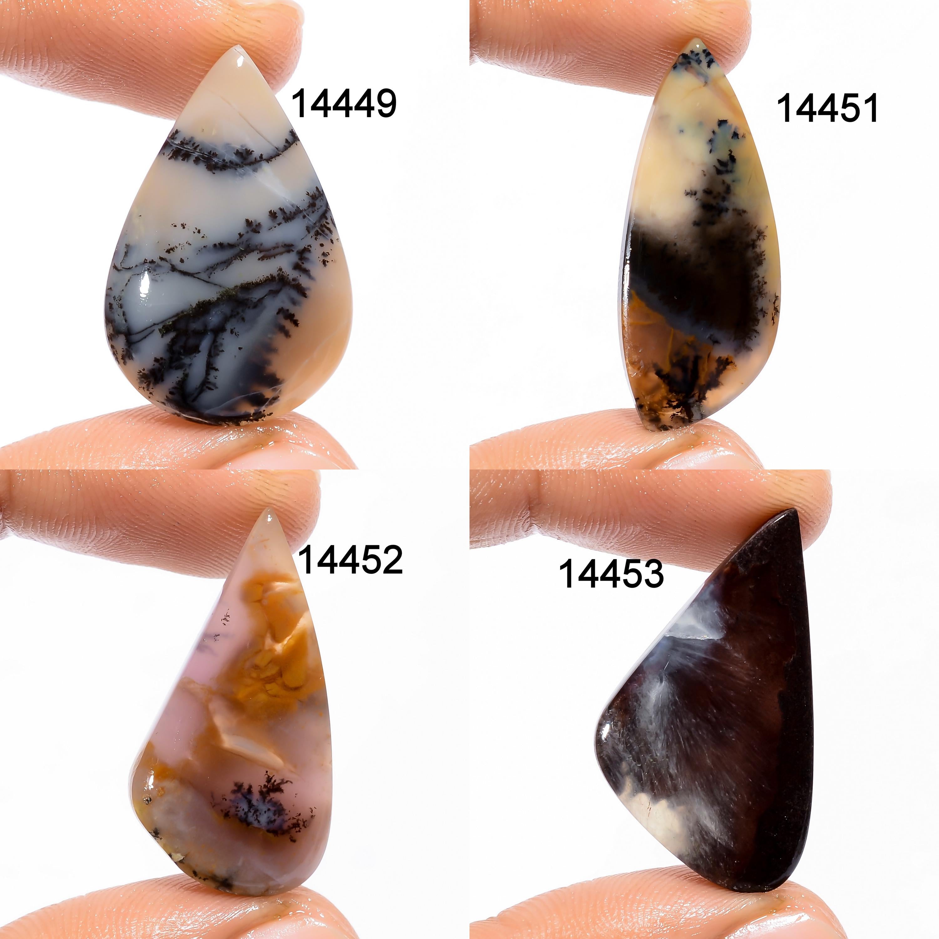 AAA Amethyst Sage Agate Gemstone Cabochon, Mix Shape Loose Gemstone. - image 4