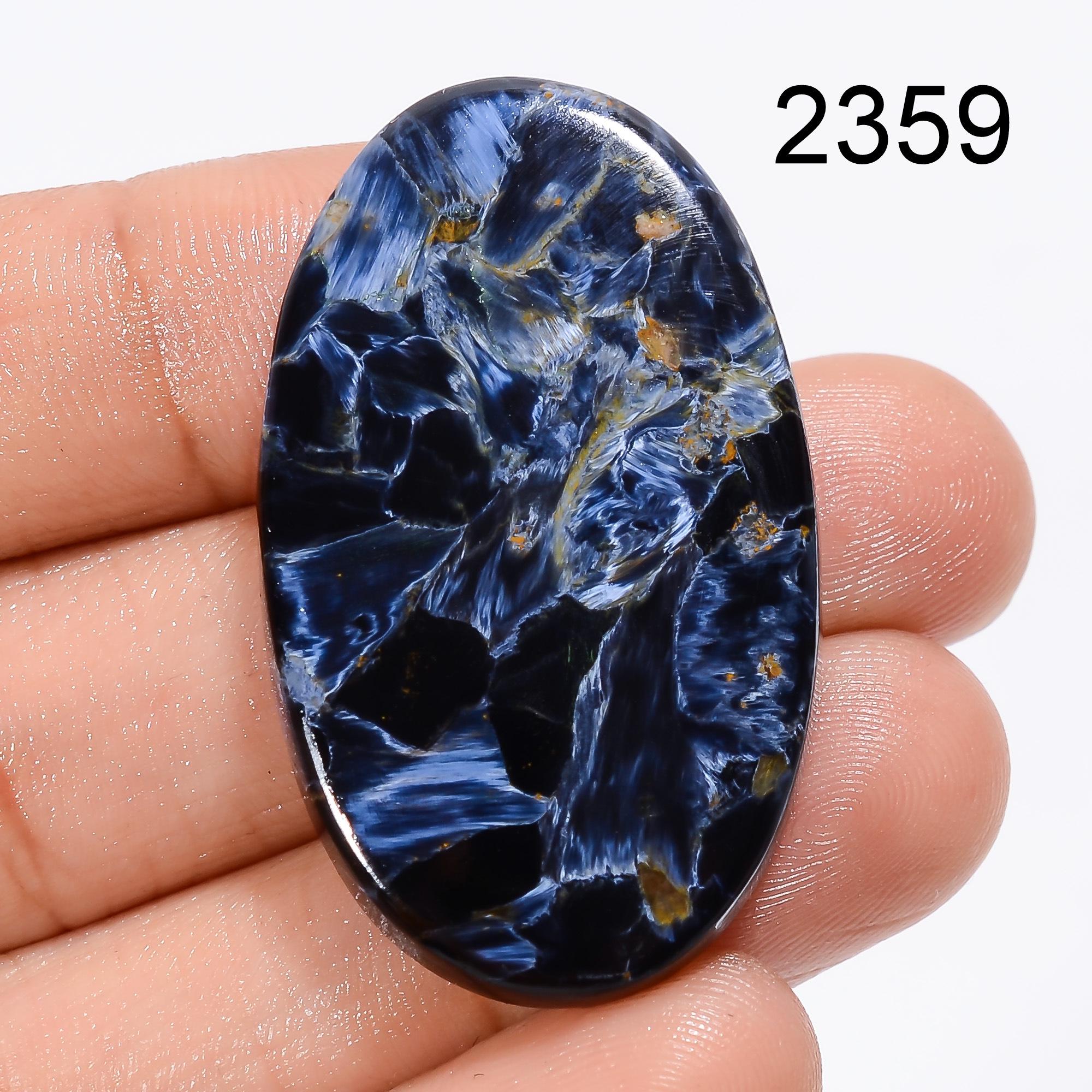 AAA Pietersite Cabochon: Natural Namibia Gemstone for Jewelry Making healing Crystal