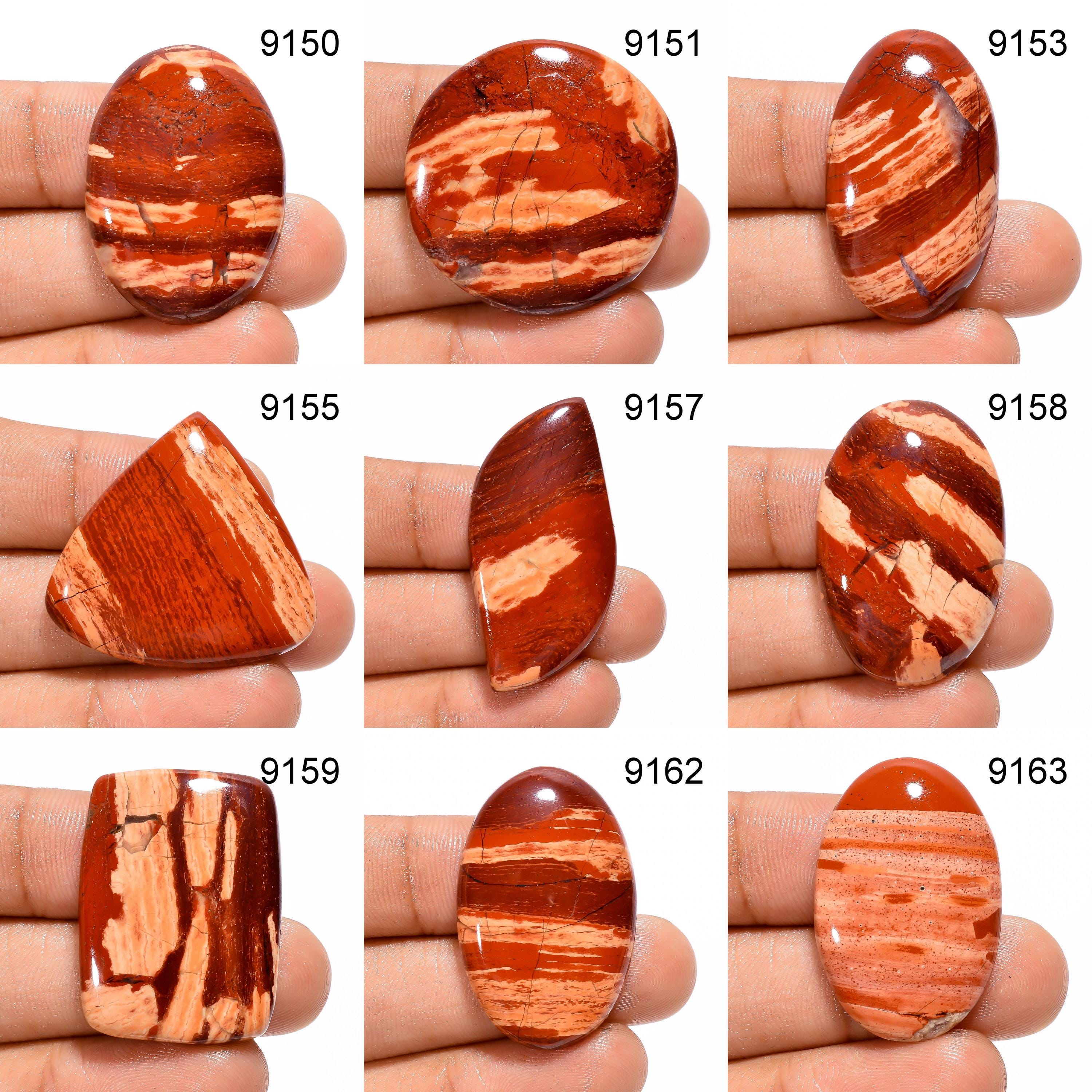 Natural Snakeskin Jasper Cabochon, AAA Quality Gemstone For Jewelry Making - image 3