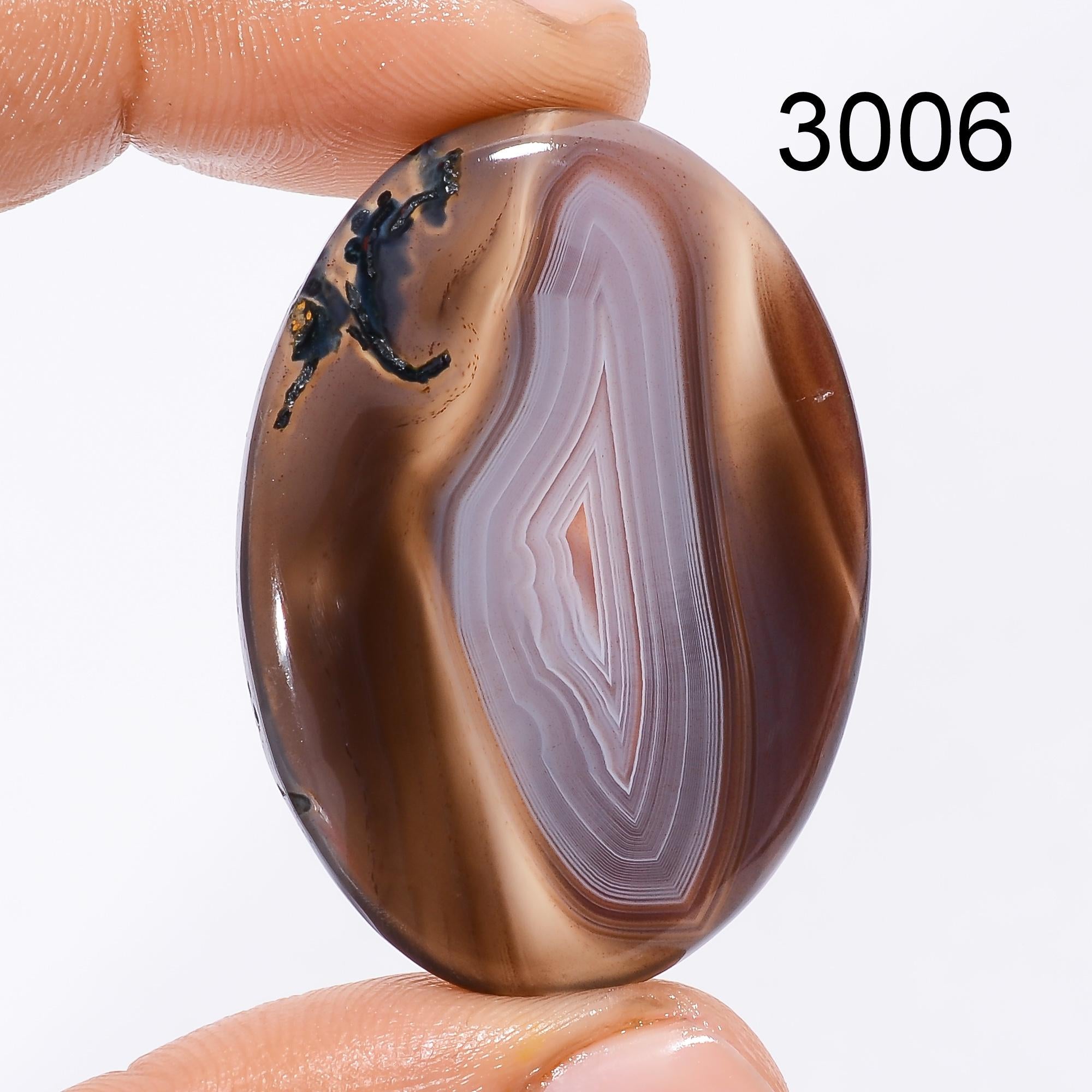 Botswana Agate Gemstone, Natural Botswana Agate Cabochon,AAA+ Quality Gemstone, Loose Agate Gemstone, Rare Botswana Agat - image 3
