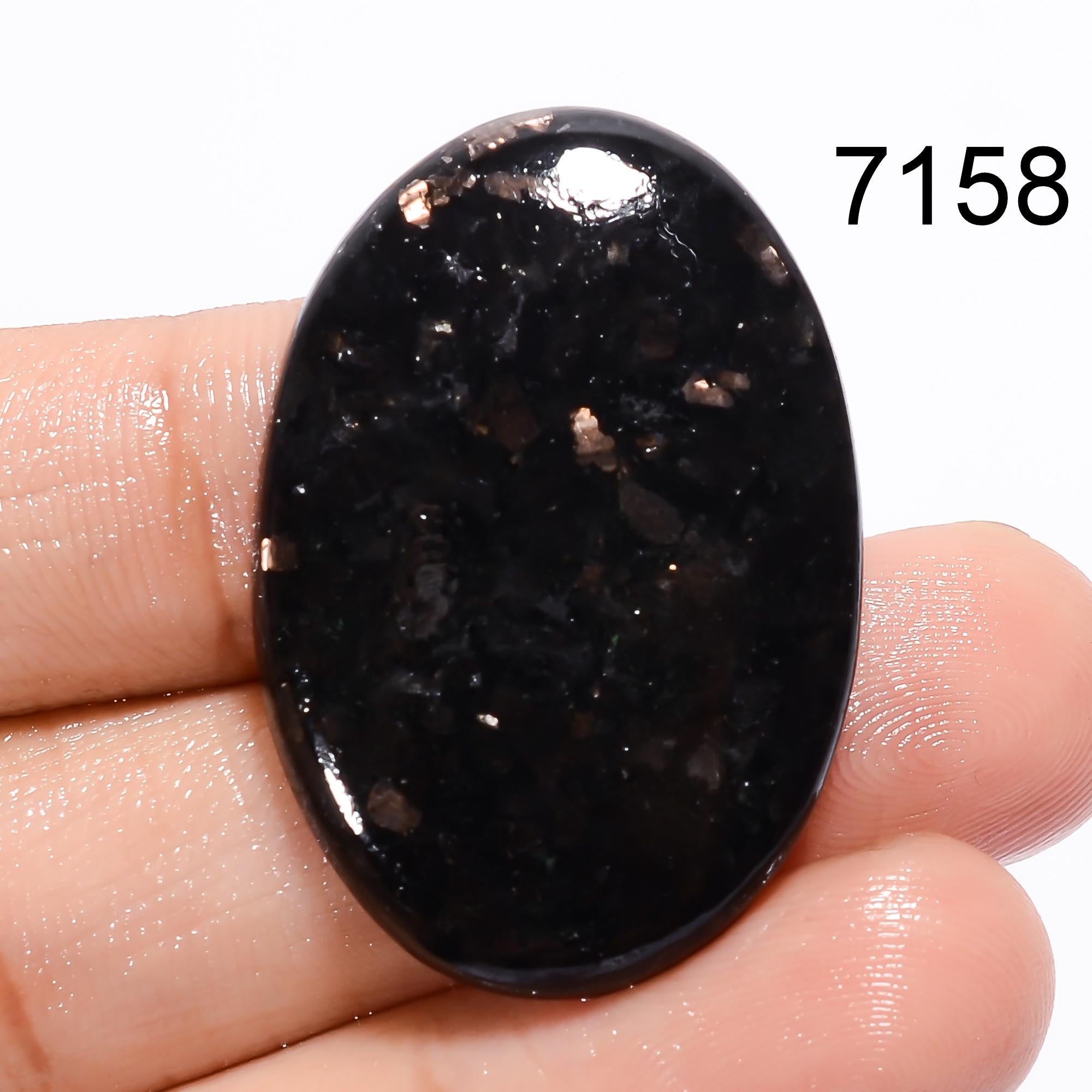 Golden Nuummite Gemstone, Mix Polished Loose Golden Nuummite Crystal Gemstone, Pendant Necklace Jewelry making supply, C - image 7