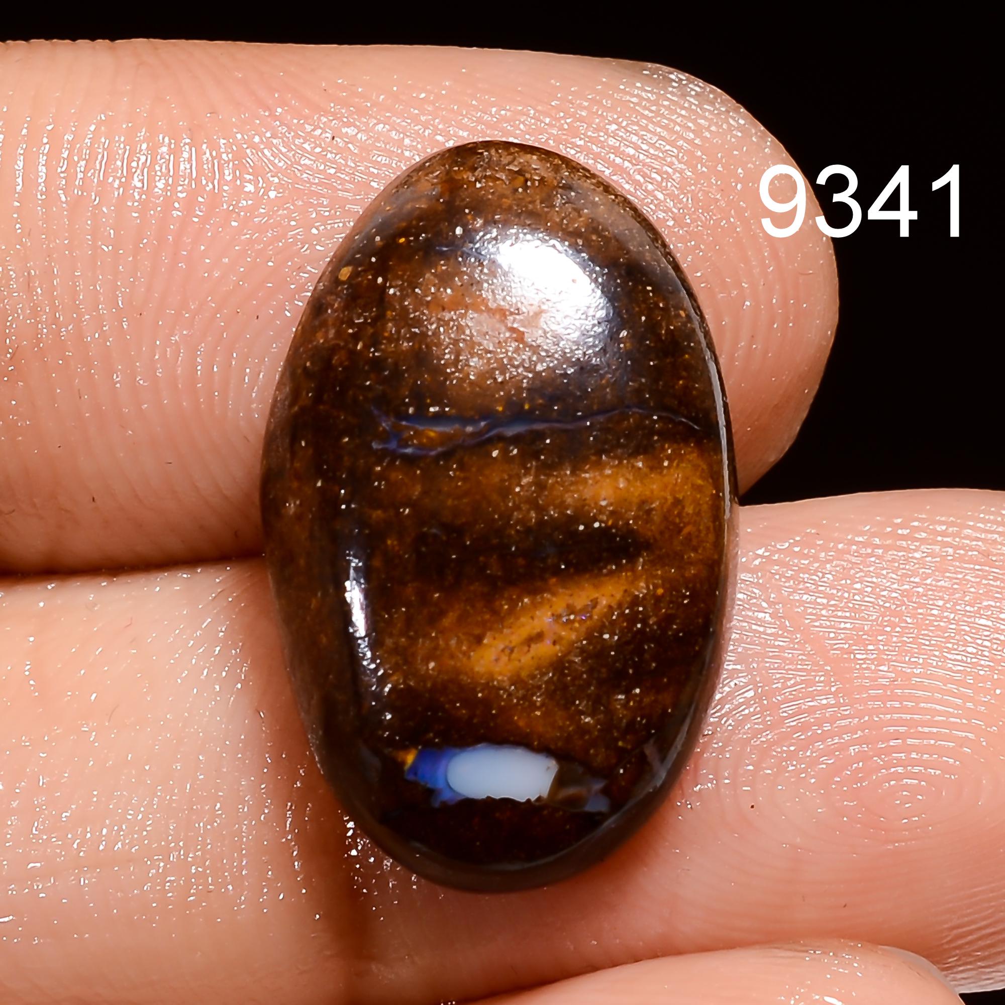 Natural Boulder Opal Cabochon Loose Gemstone for Handmade Jewelry Making Pendant Supply AAA Quality - image 5