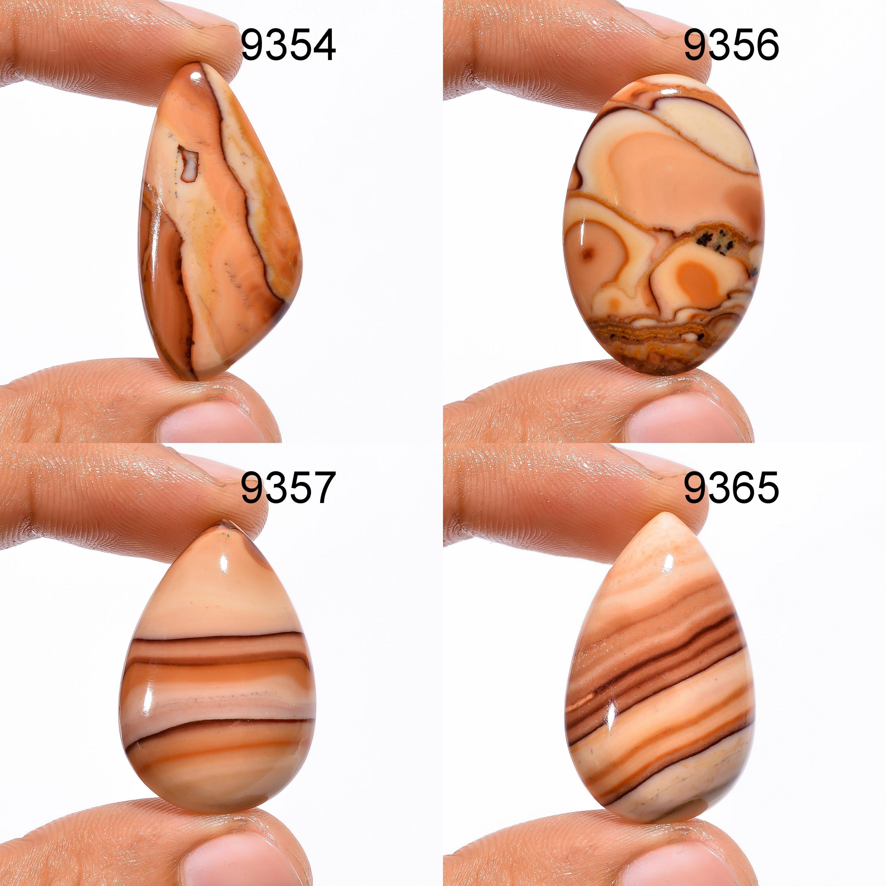 Natural Wave Dolomite Gemstone Cabochon, AAA Quality Jewelry Making Supply - image 3