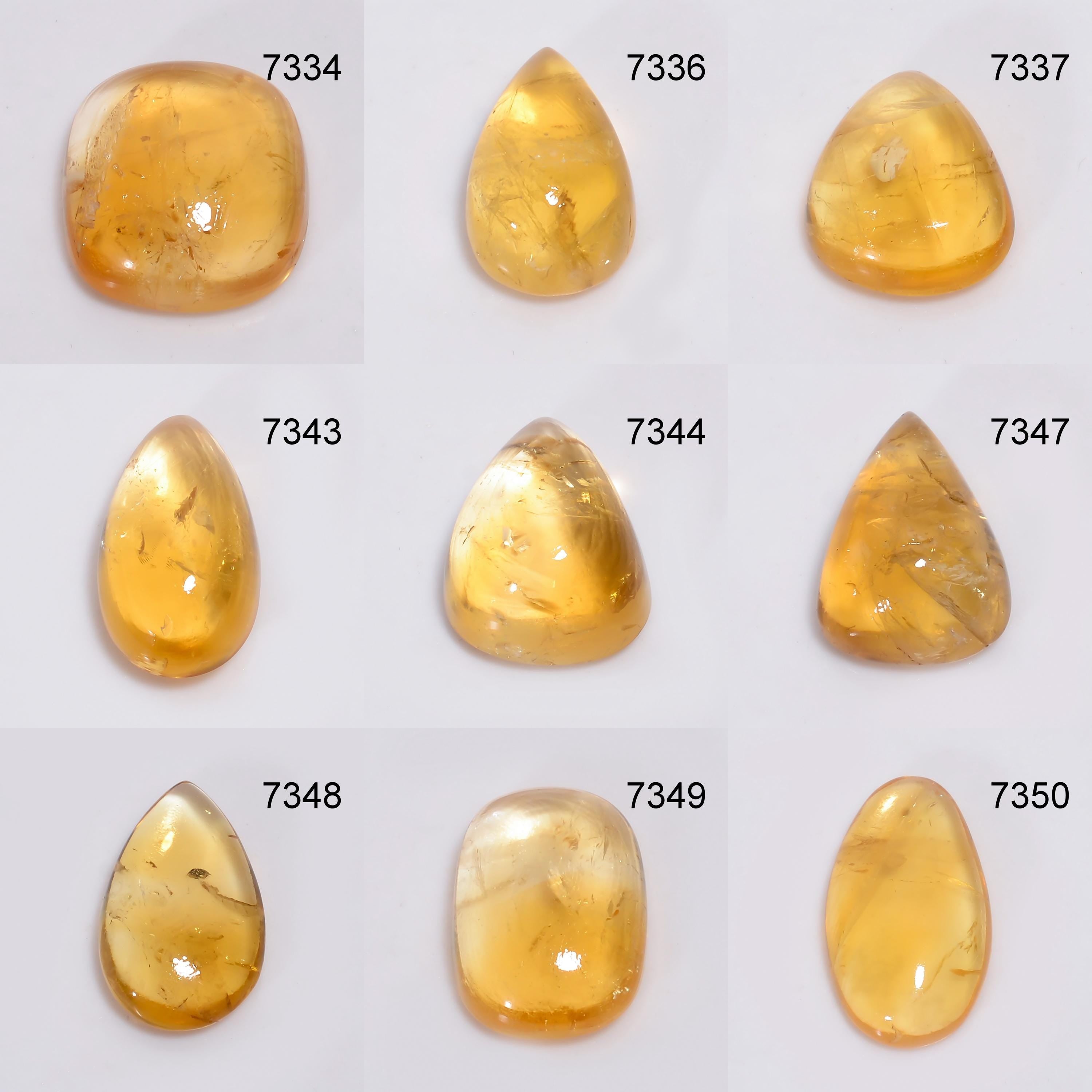 Natural Citrine Gemstone, Mix Shape DIY-ART-CRAFTS Pendant Jewelry making supply , Citrine Cabochon - image 2