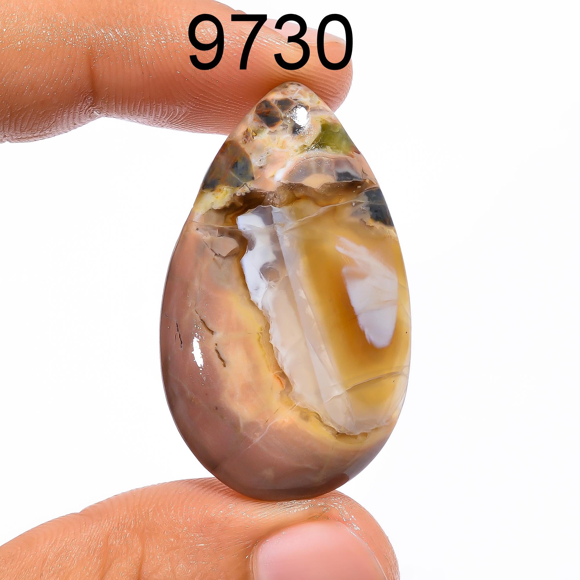 Oval Butterfly Jasper Cabochon, AAA Quality Custom Jewelry Making