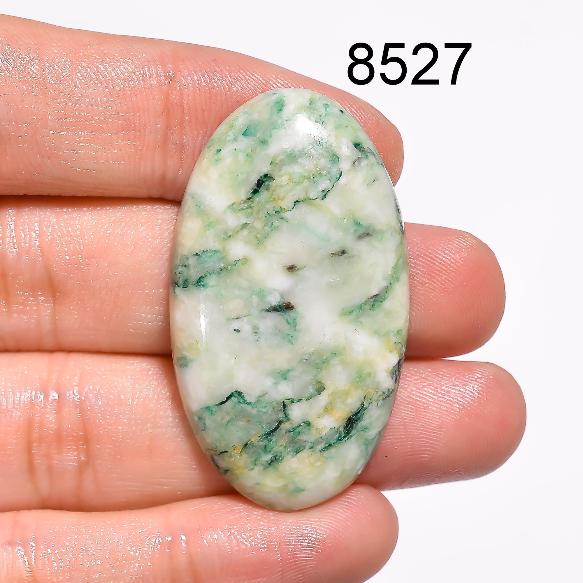 Natural Mariposite Cabochon, AAA Quality Gemstone, Jewelry Making - image 4