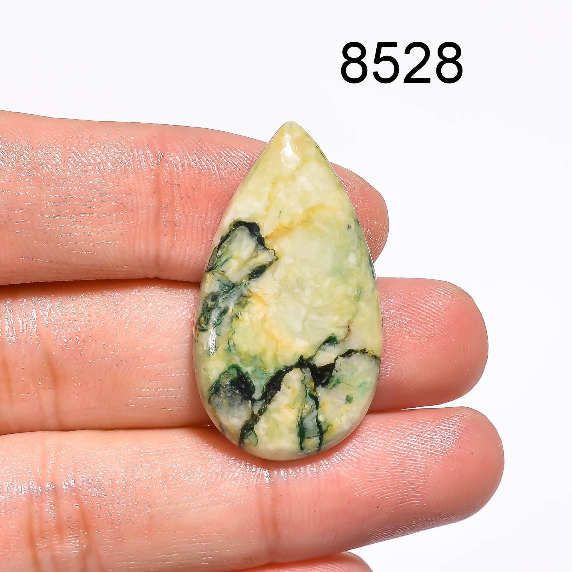 Natural Mariposite Cabochon, AAA Quality Gemstone, Jewelry Making - image 5