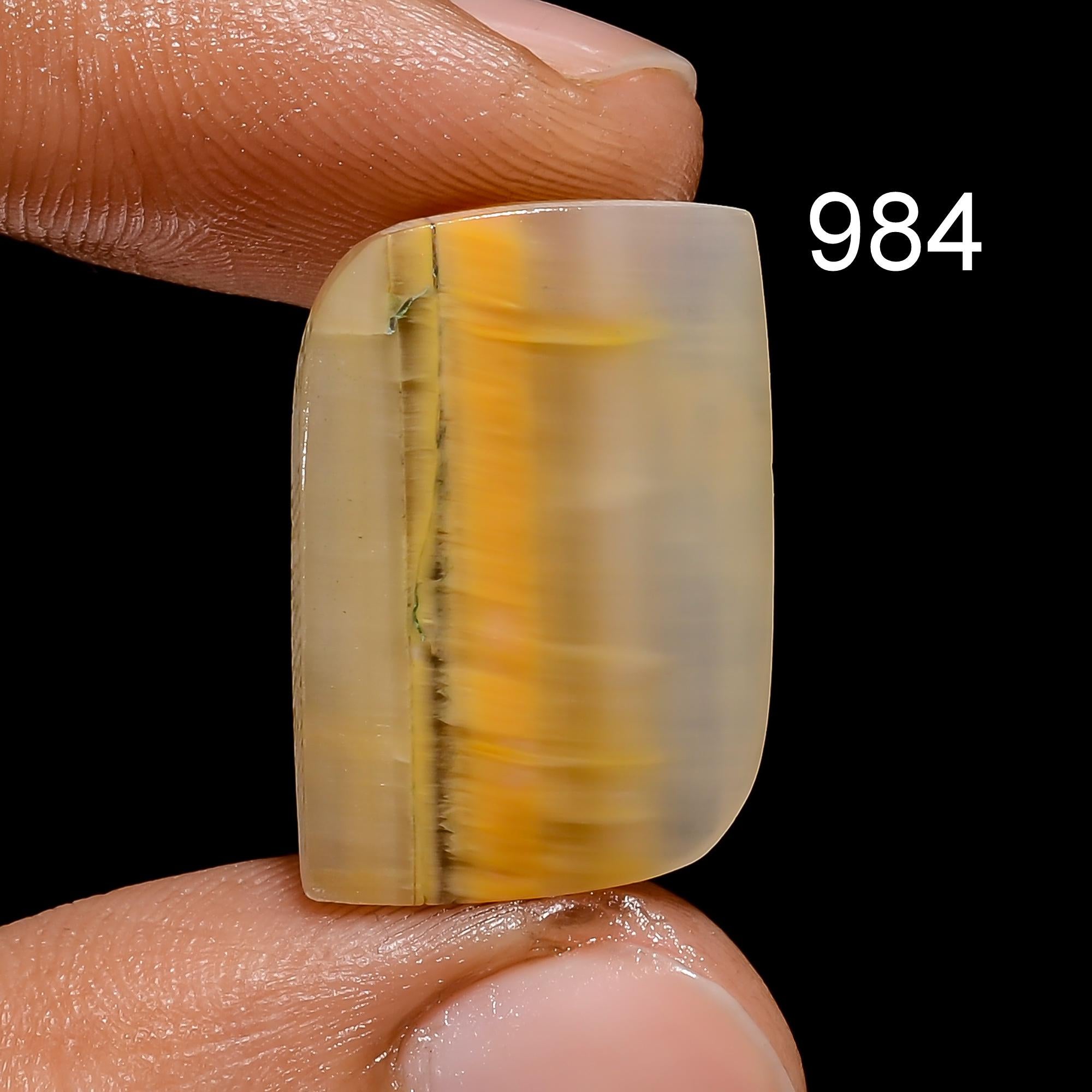 Natural Tiger Jasper Cabochon, Radiant Gemstone for Jewelry Making - image 3