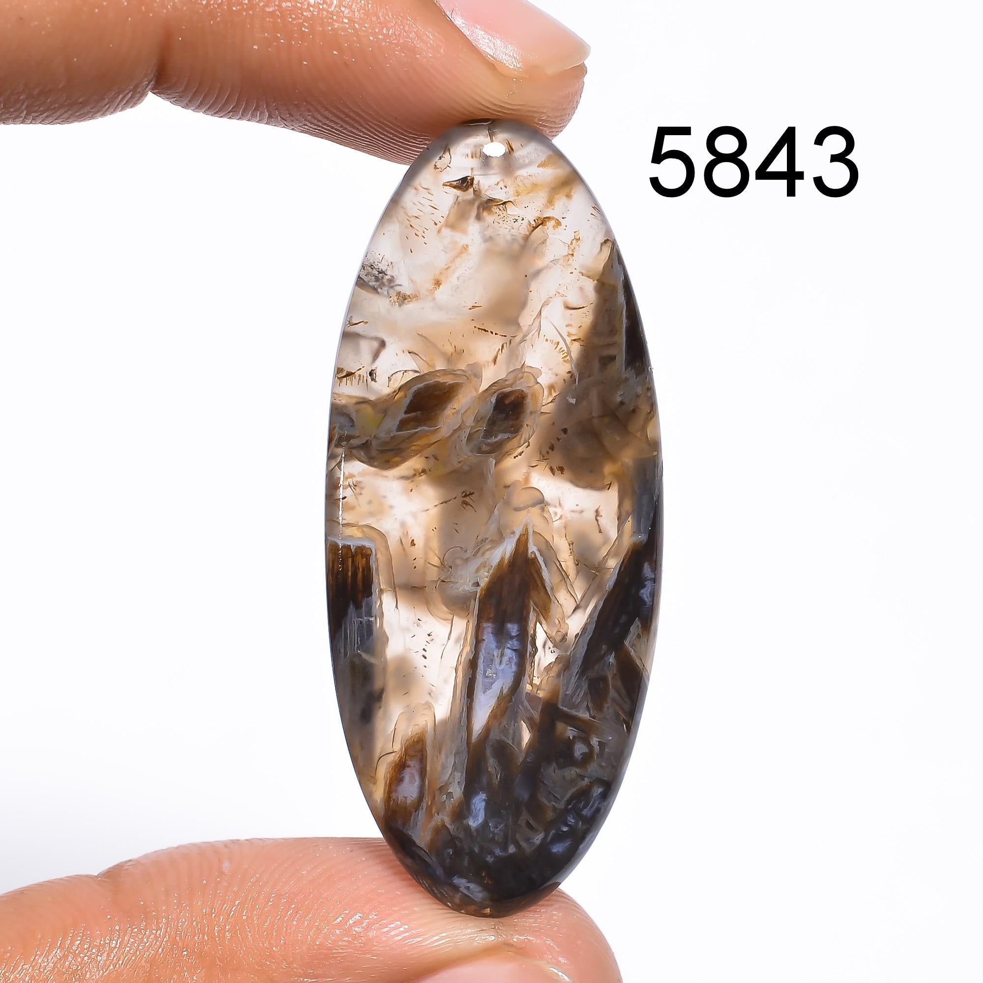 Turkish Stick Agate Gemstone, Mix Shape Natural Turkish Stick Agate Cabochon, Loose Gemstone For Jewelry Making Supply,  - image 3