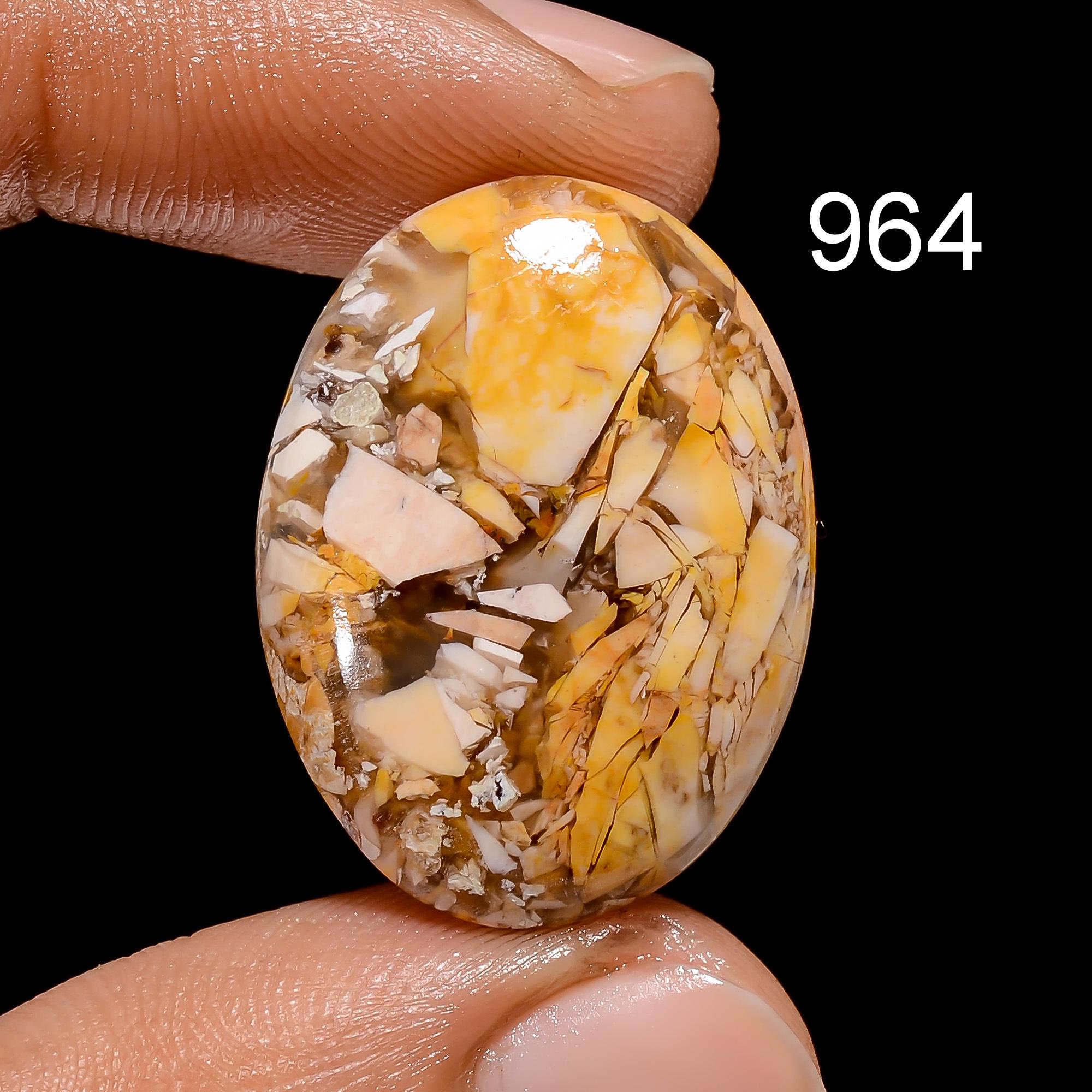 AAA Brecciated Mookaite Cabochon Natural Loose Gemstone Pendant Stone