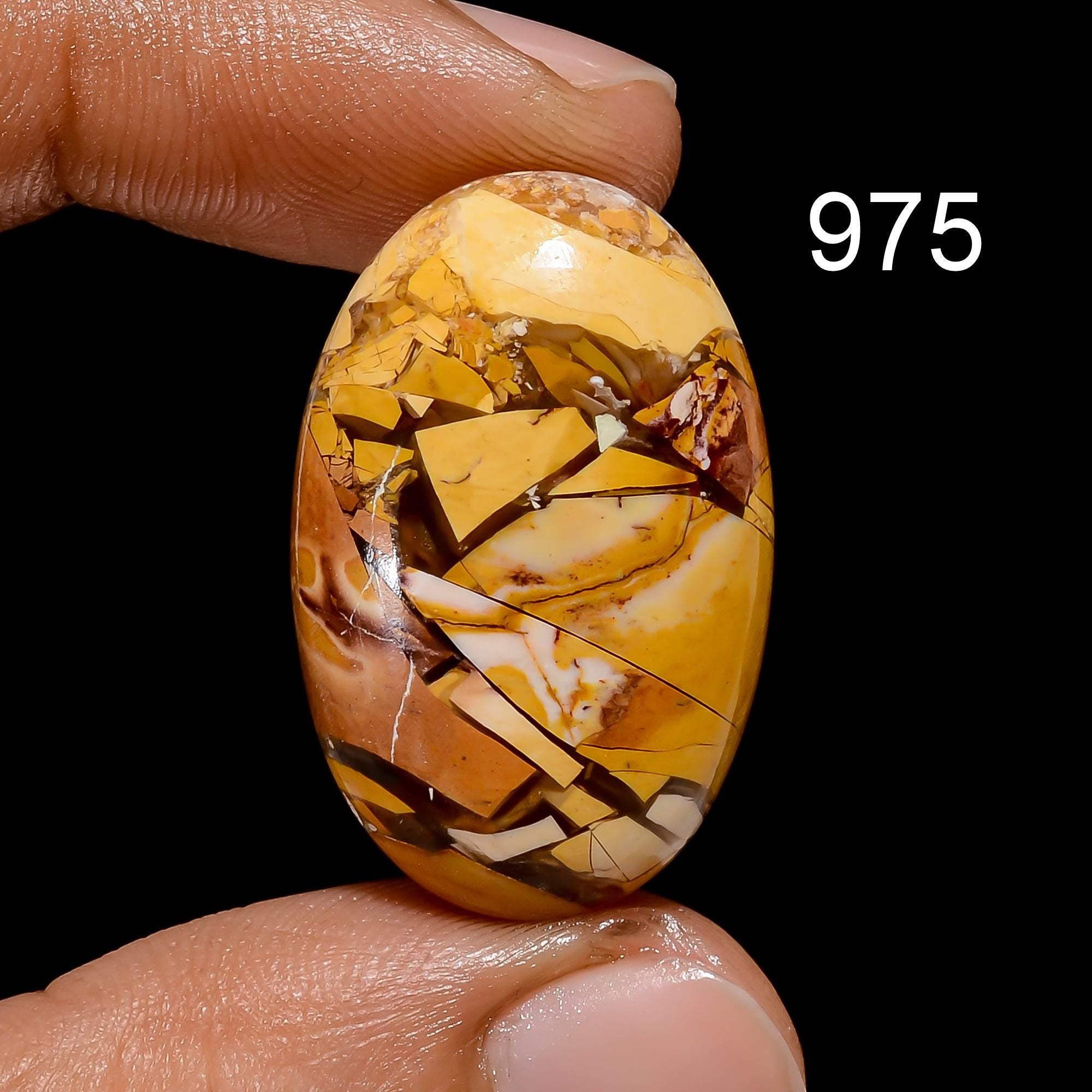AAA Brecciated Mookaite Cabochon Natural Loose Gemstone Pendant Stone - image 7