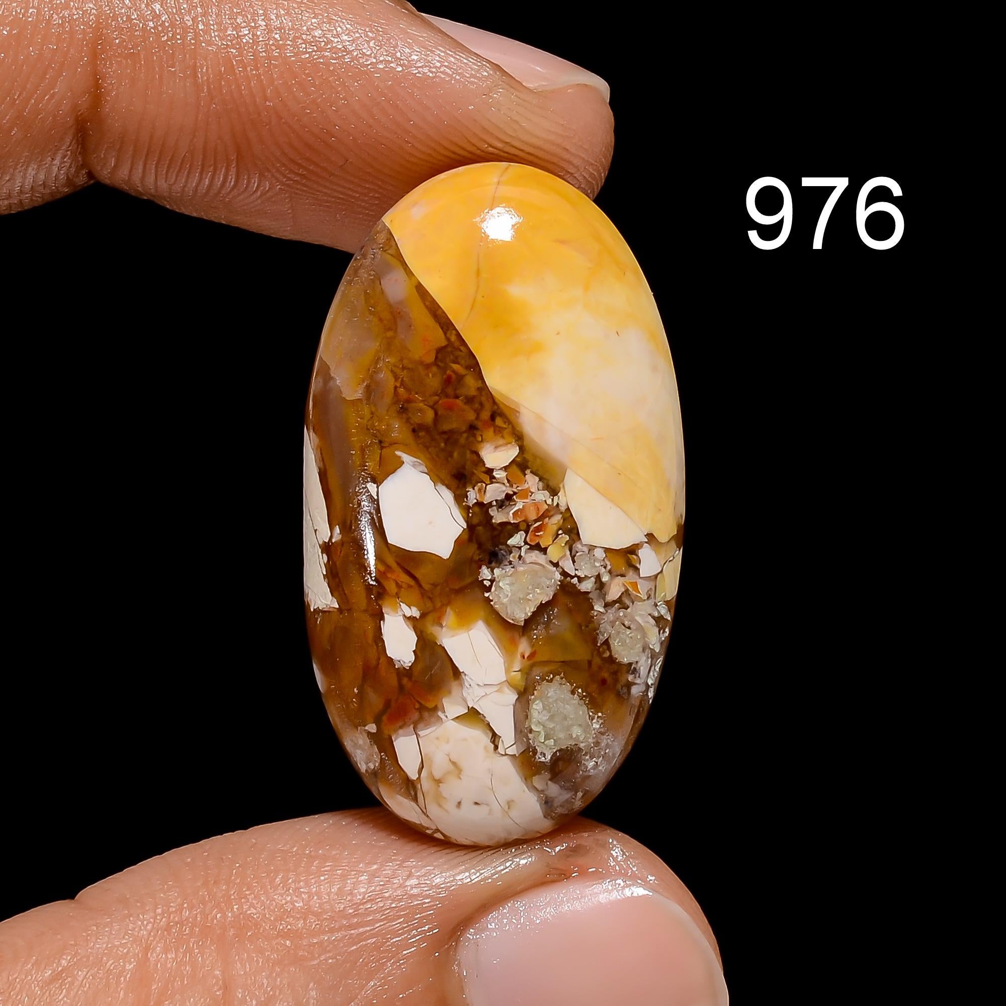AAA Brecciated Mookaite Cabochon Natural Loose Gemstone Pendant Stone