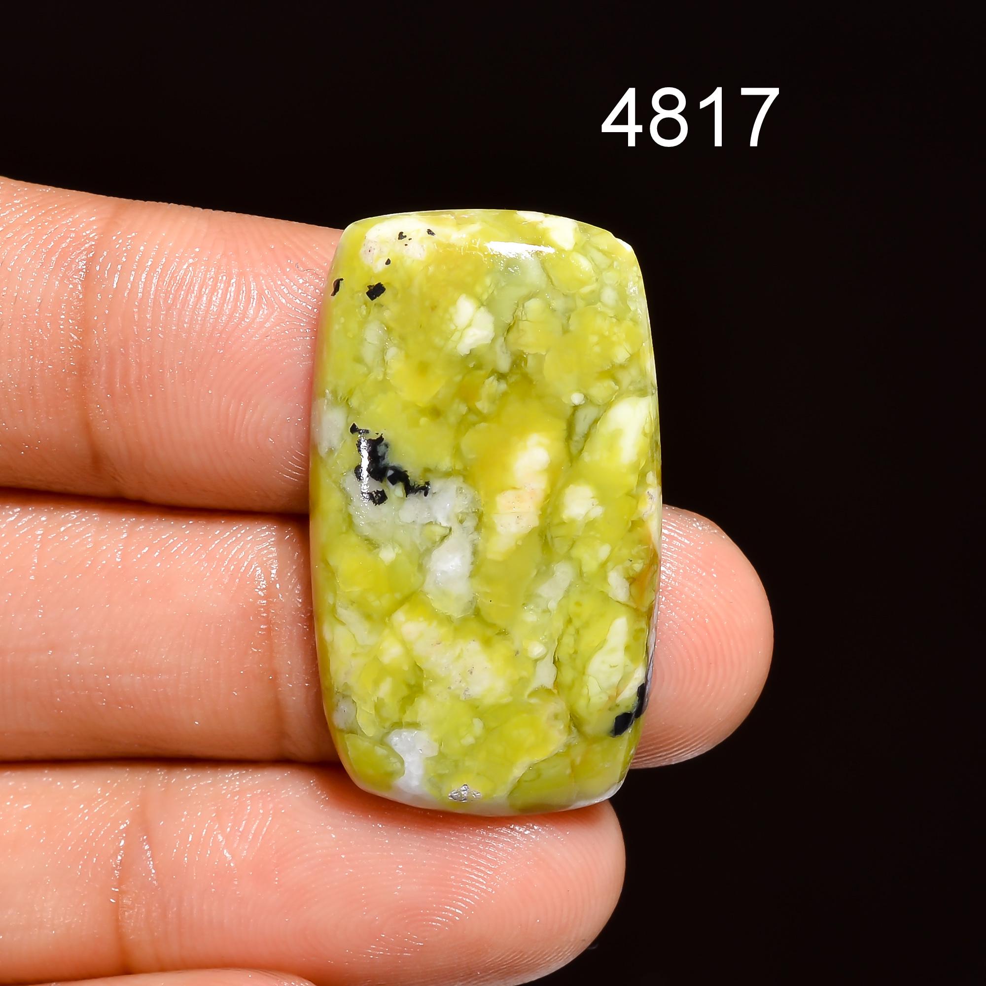Natural Lizardite Cabochon Gemstone, Designer Crystal, DIY-ART-CRAFTS Lizardite Pendant Necklace Jewelry making supply. - image 4