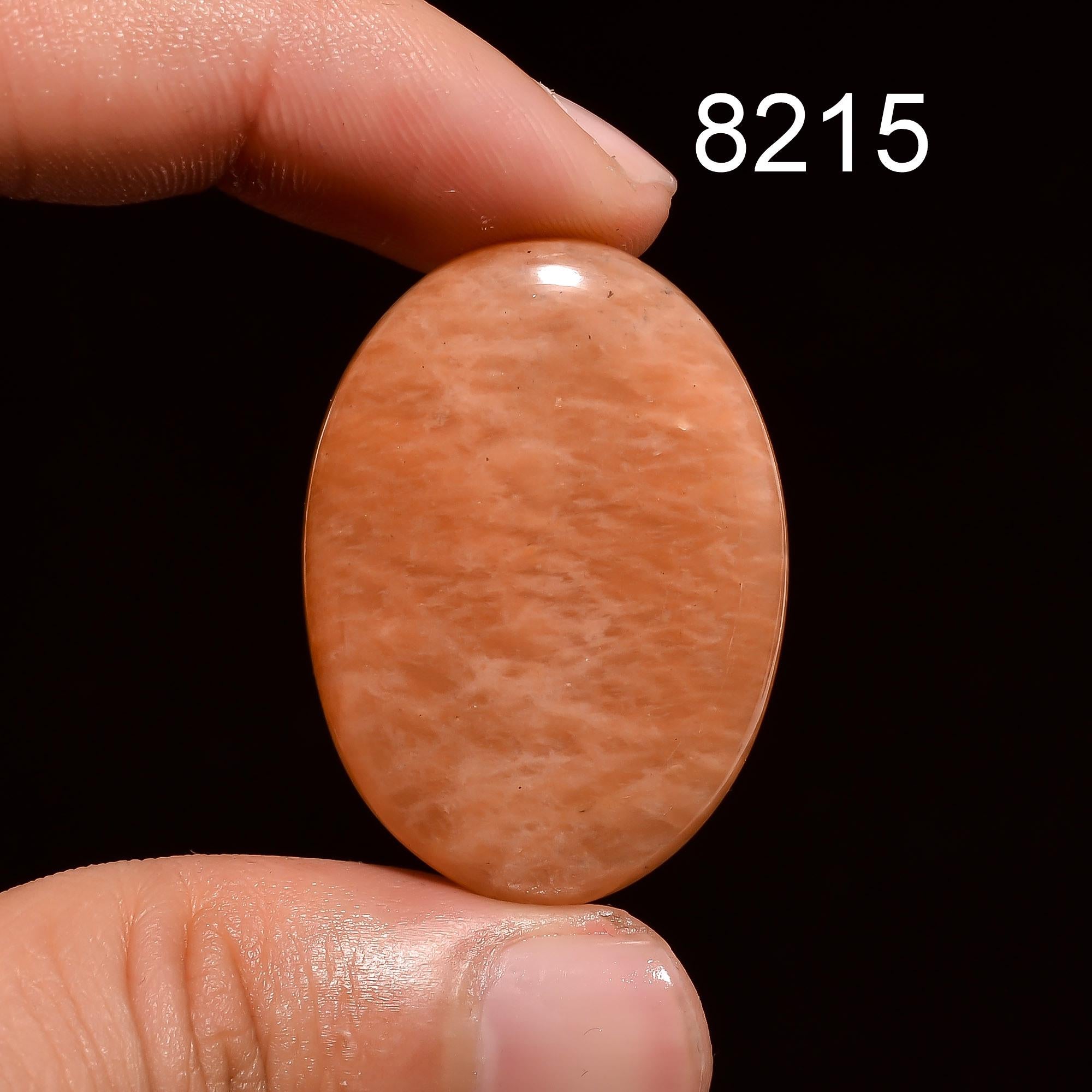 Peach Amazonite Gemstone: Mixed Cabochon, AAA Quality Loose Healing Gemstone - image 5