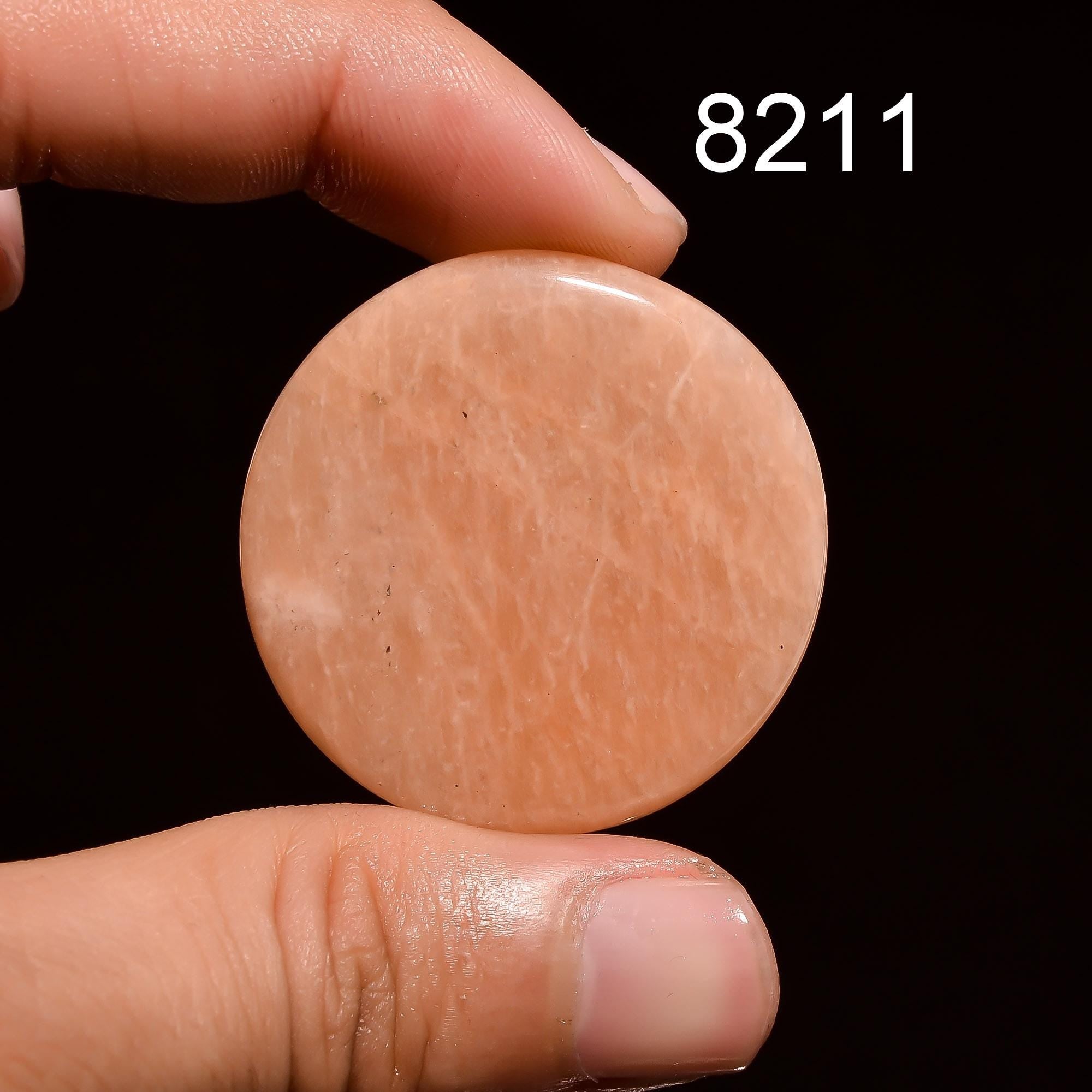 Peach Amazonite Gemstone: Mixed Cabochon, AAA Quality Loose Healing Gemstone - image 4
