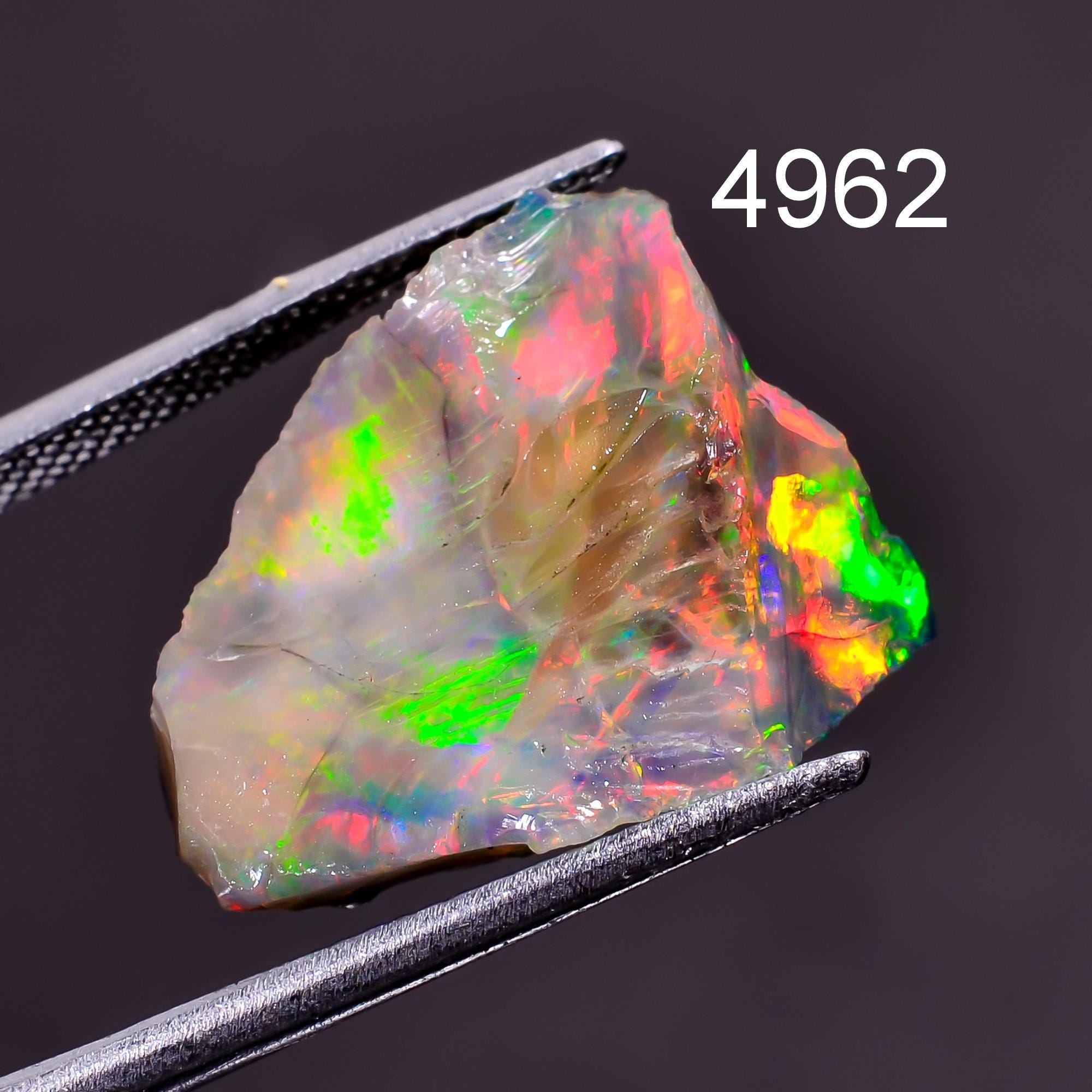  AAA+ Raw Rough Opal and rough crystal