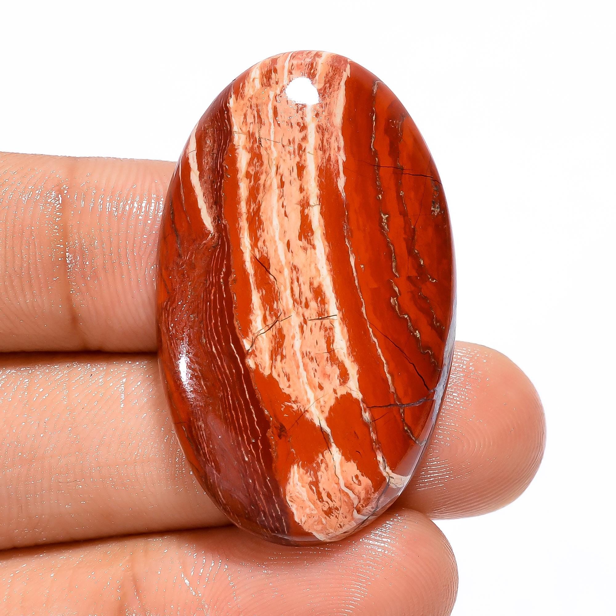 Natural Snakeskin Jasper Cabochon, AAA Quality Gemstone For Jewelry Making - image 2