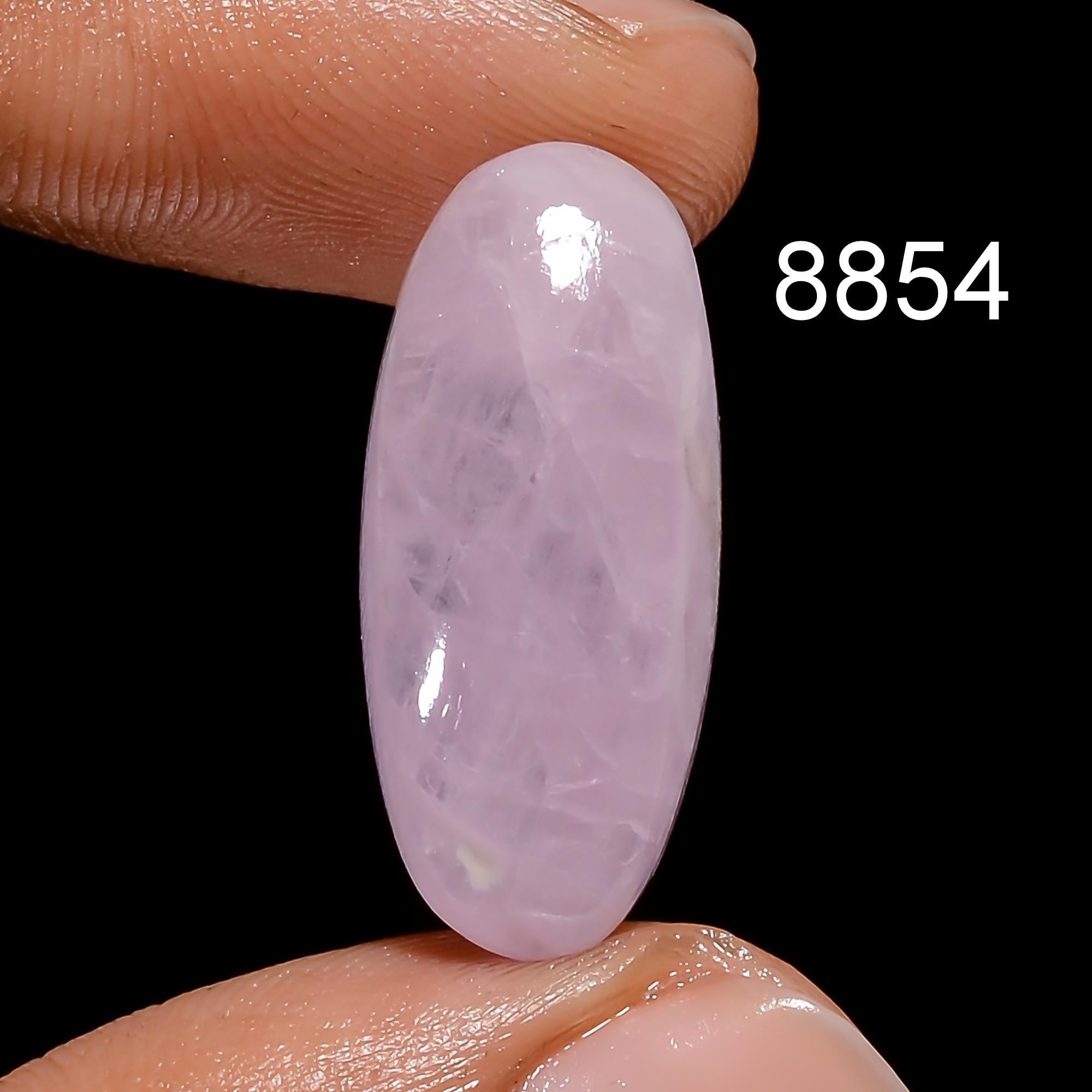 Pink Kunzite Cabochon, Natural Gemstone, Jewelry Making