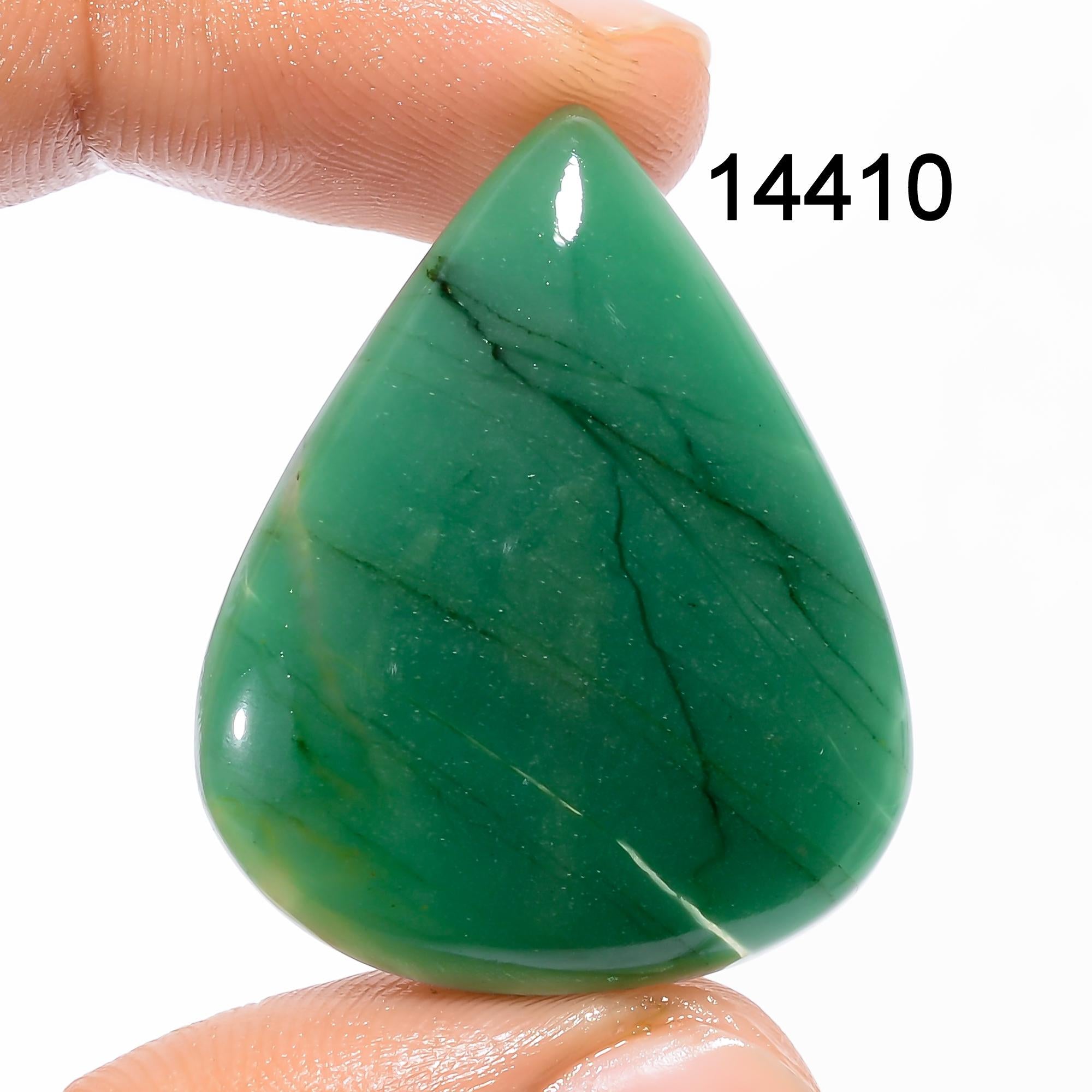 Natural Green Jade Gemstone Cabochon: Mixed Shape Loose Jade for Jewelry - image 7