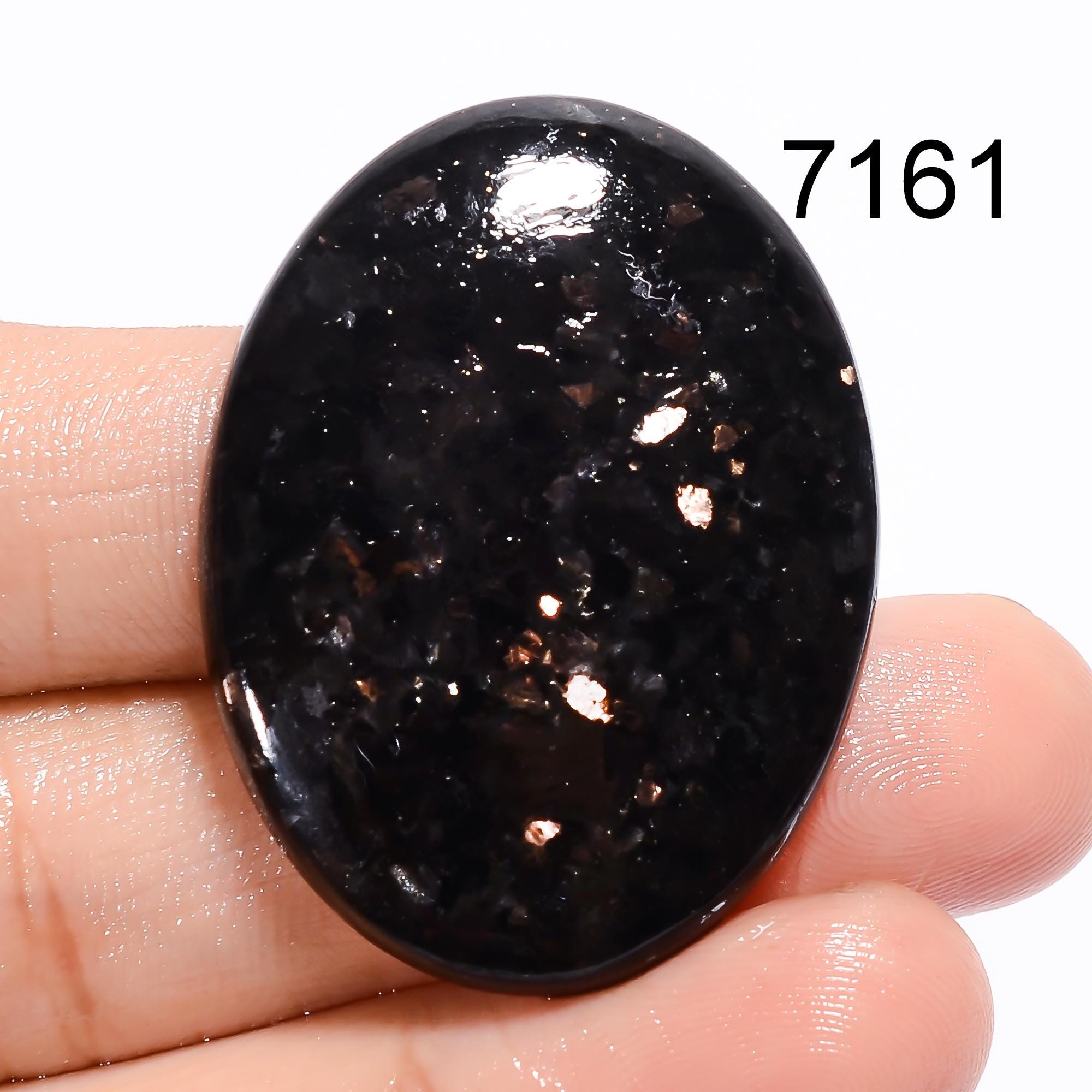 Golden Nuummite Gemstone, Mix Polished Loose Golden Nuummite Crystal Gemstone, Pendant Necklace Jewelry making supply, C - image 8