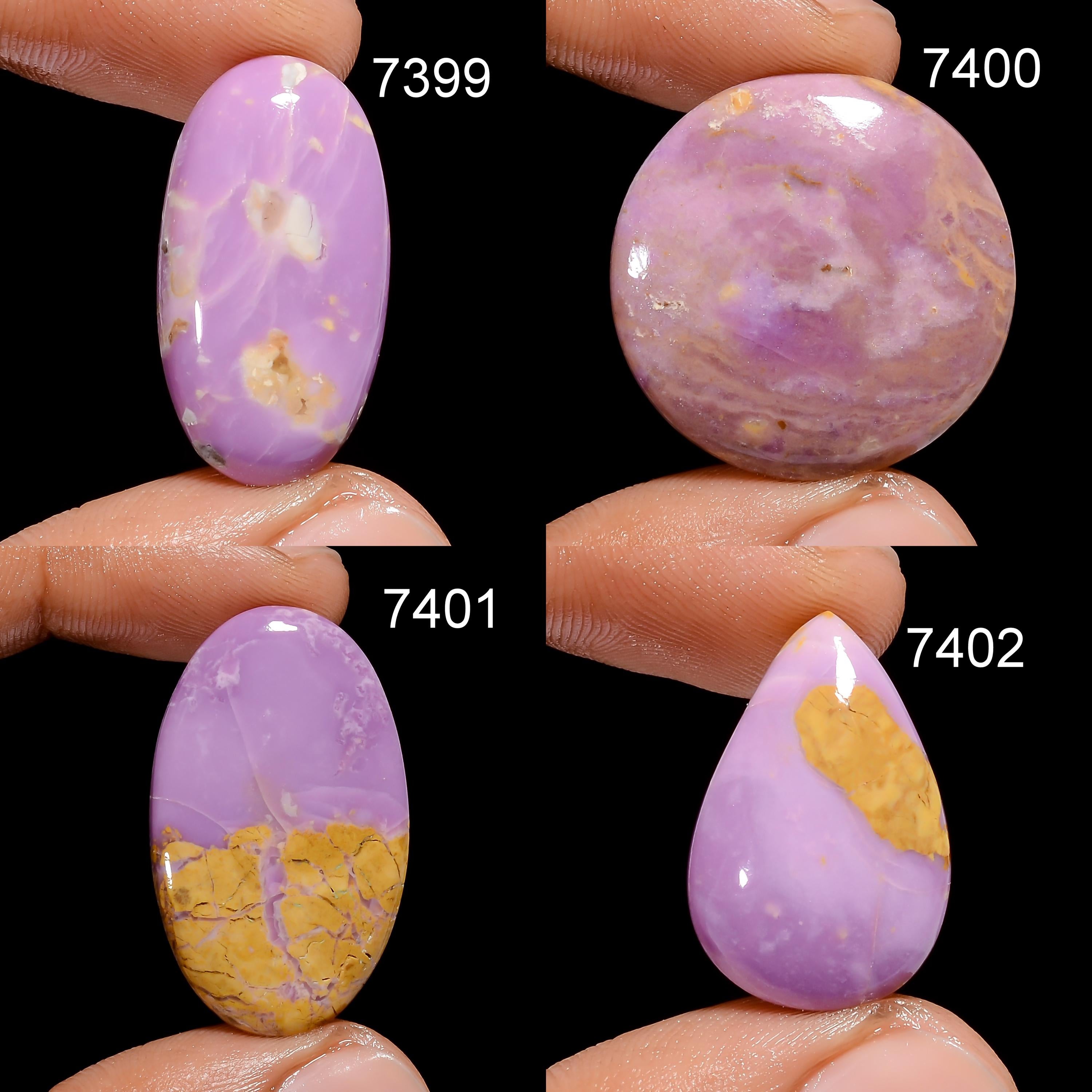 AAA Phosphosiderite Gemstone Cabochon, Jewelry Making Supply - image 3