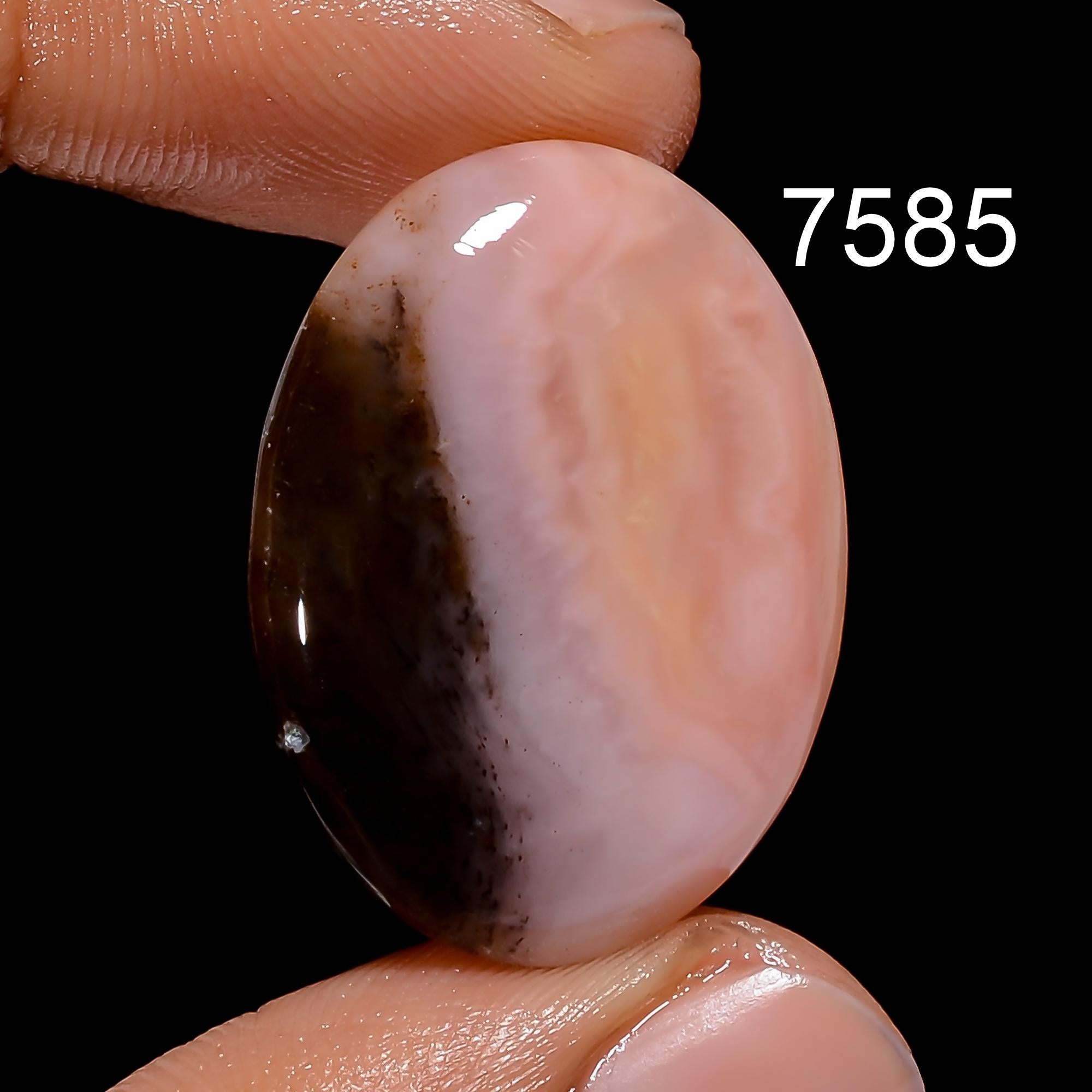 AAA Pink Opal Cabochon: Loose Gemstone for Jewelry Making - image 5