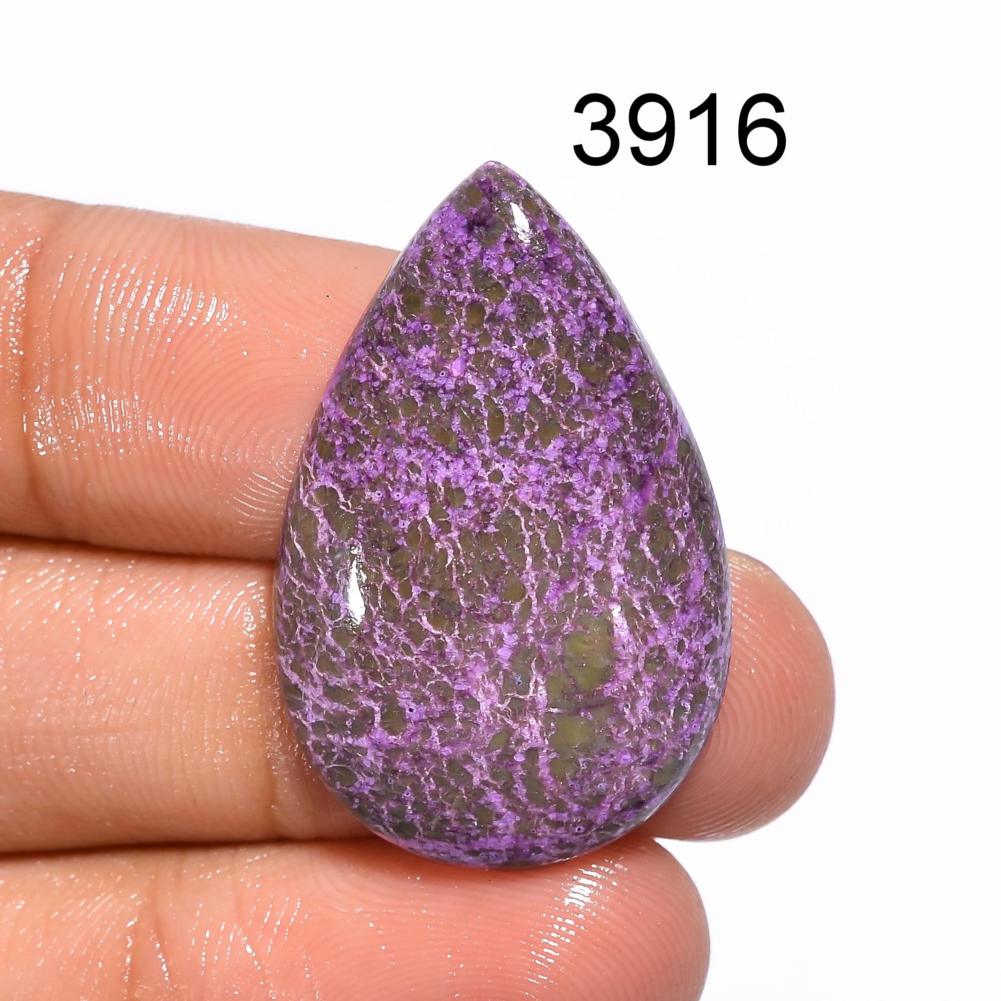 AAA Purpurite Cabochon, Mix Shape Purple Gemstone Pendant, Jewelry Making - image 4