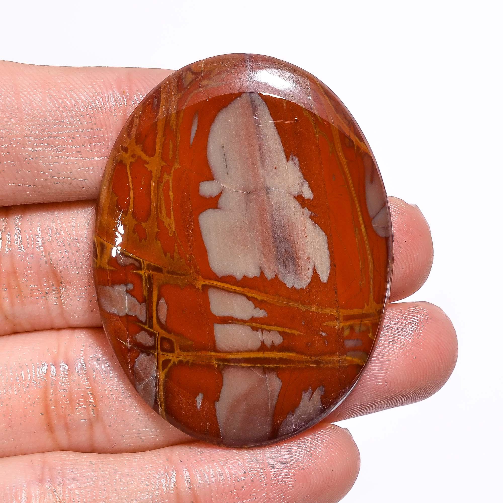 Natural Noreena Jasper Cabochon, Designer Gemstone Pendant Stone