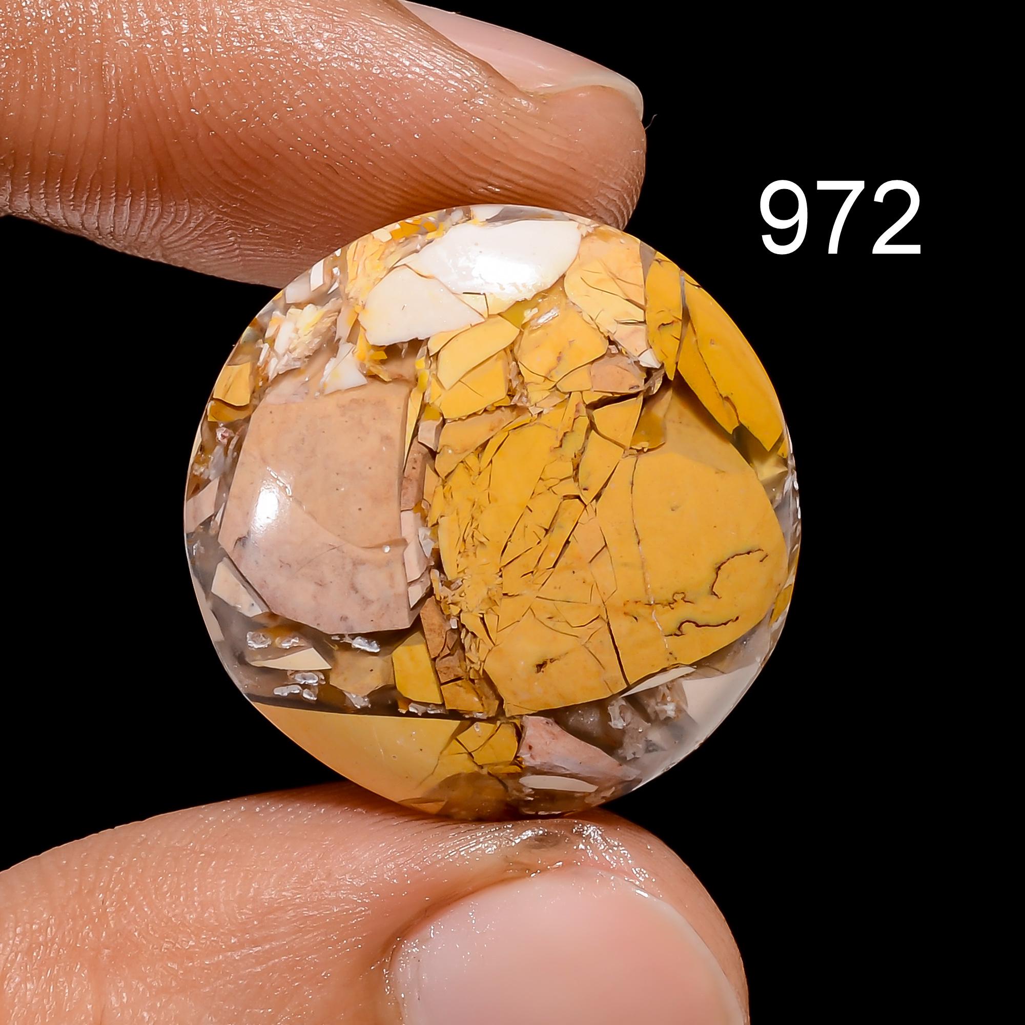 AAA Brecciated Mookaite Cabochon Natural Loose Gemstone Pendant Stone - image 5