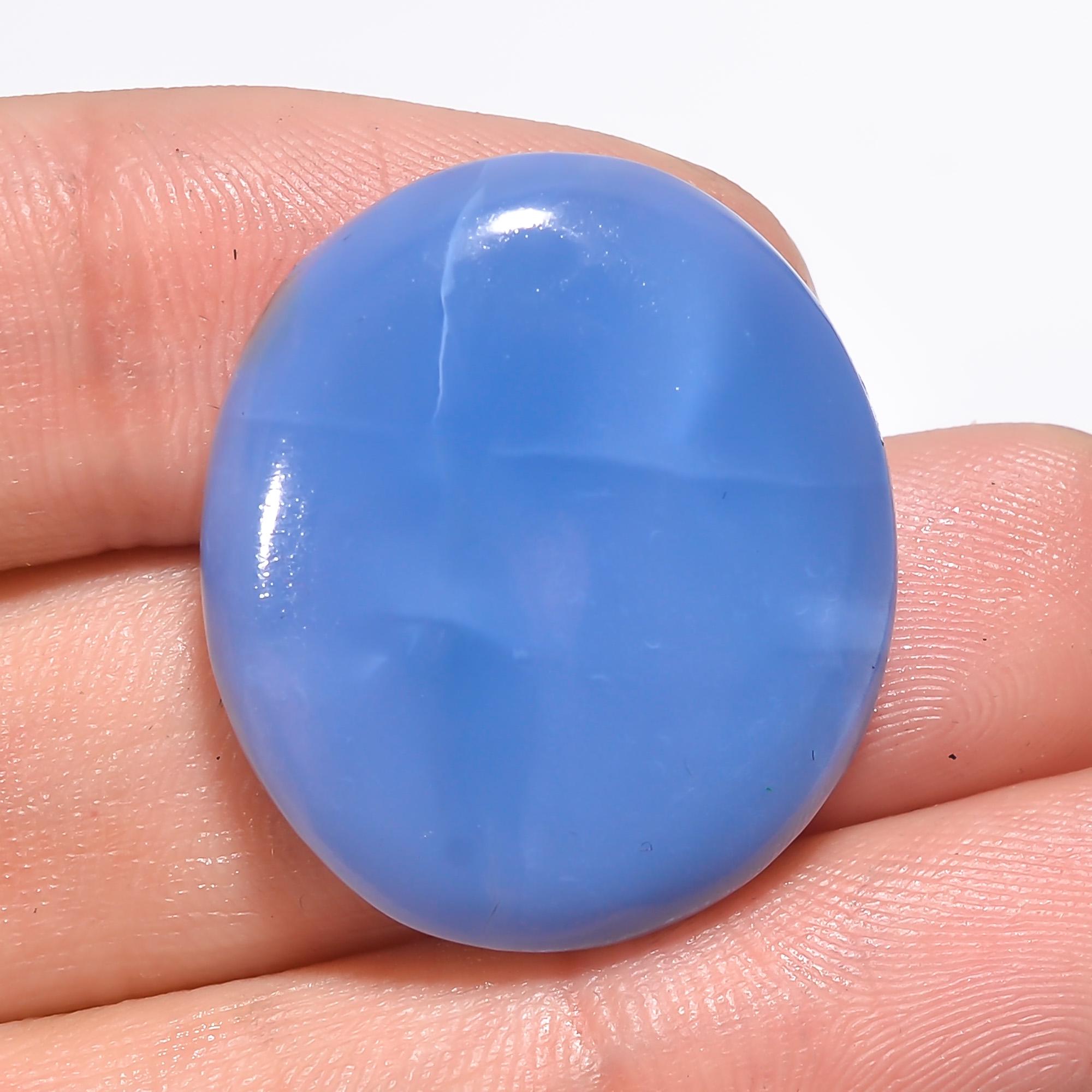 AAA Blue Opal Cabochon Mixed Gemstone for Jewelry Making Healing Crystal