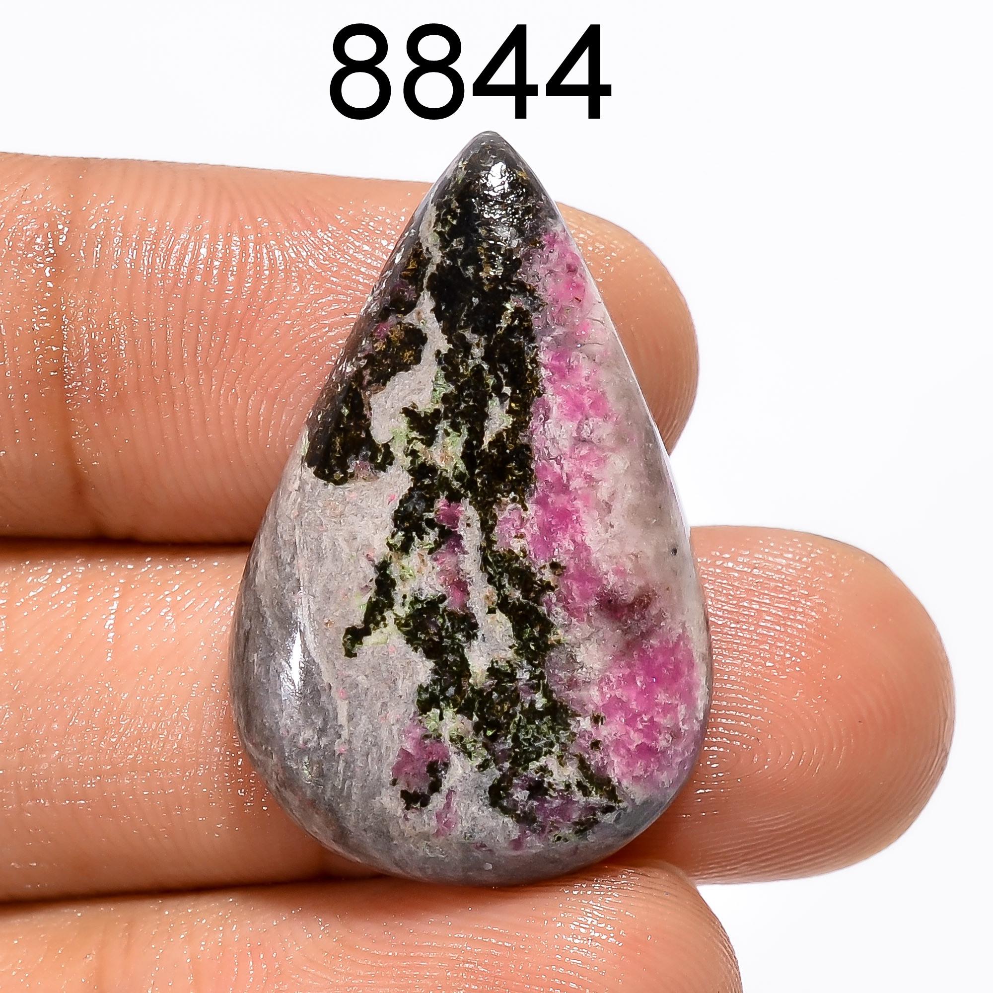 Natural Pink Cobalt Gemstone, Designer Cabochon Crystal, DIY-ART-CRAFTS Pendant. - image 2