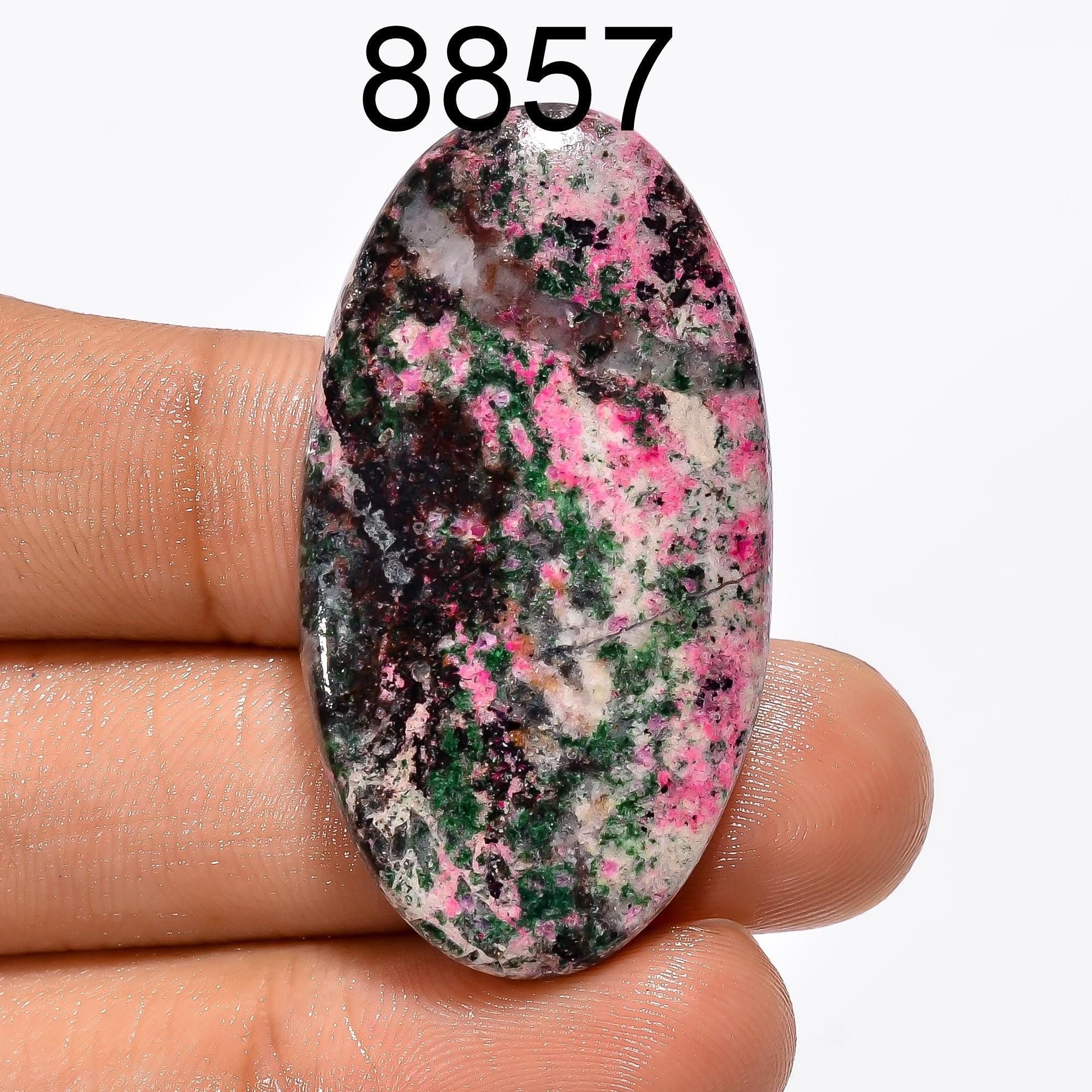 Natural Pink Cobalt Gemstone, Designer Cabochon Crystal, DIY-ART-CRAFTS Pendant. - image 3