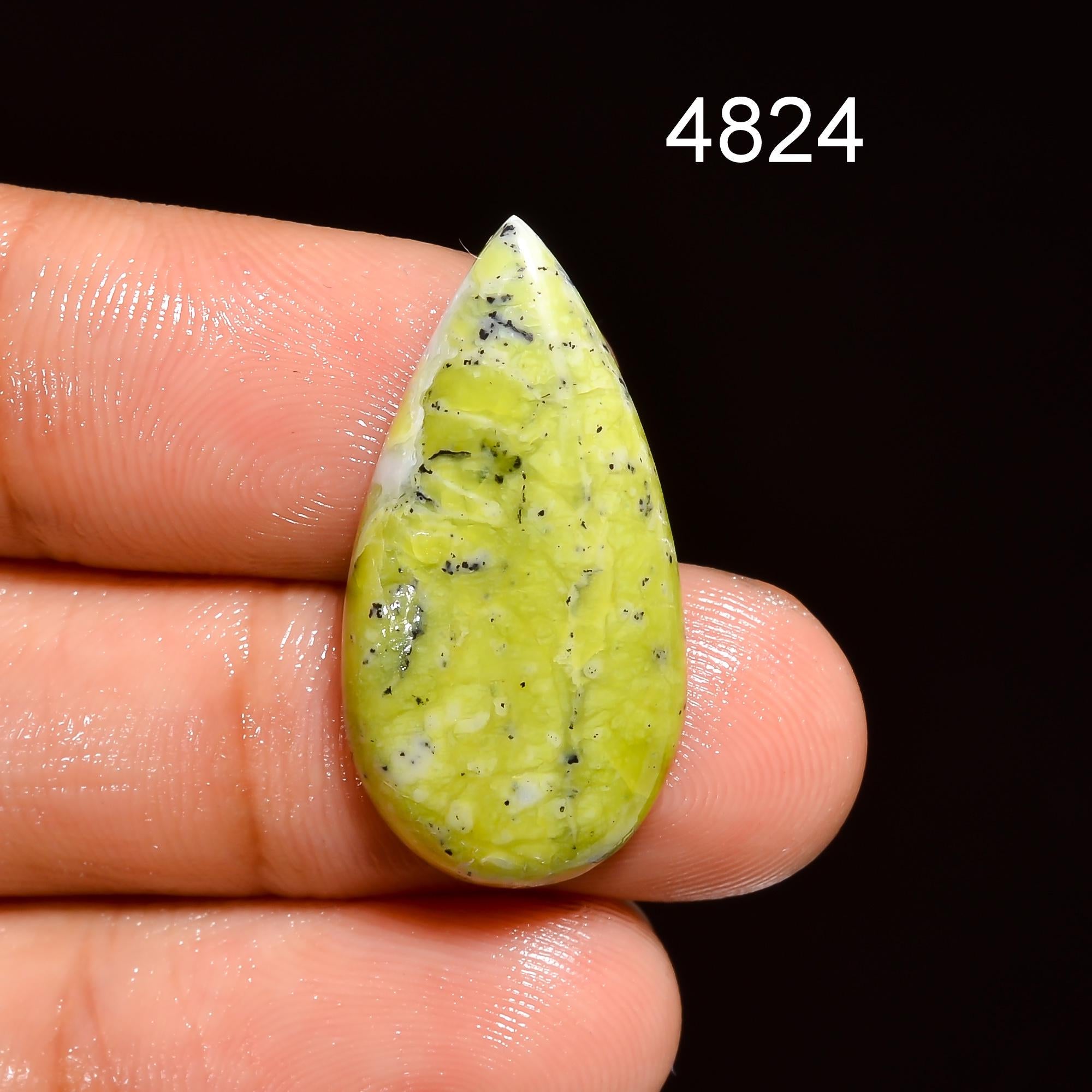 Natural Lizardite Cabochon Gemstone, Designer Crystal, DIY-ART-CRAFTS Lizardite Pendant Necklace Jewelry making supply. - image 9