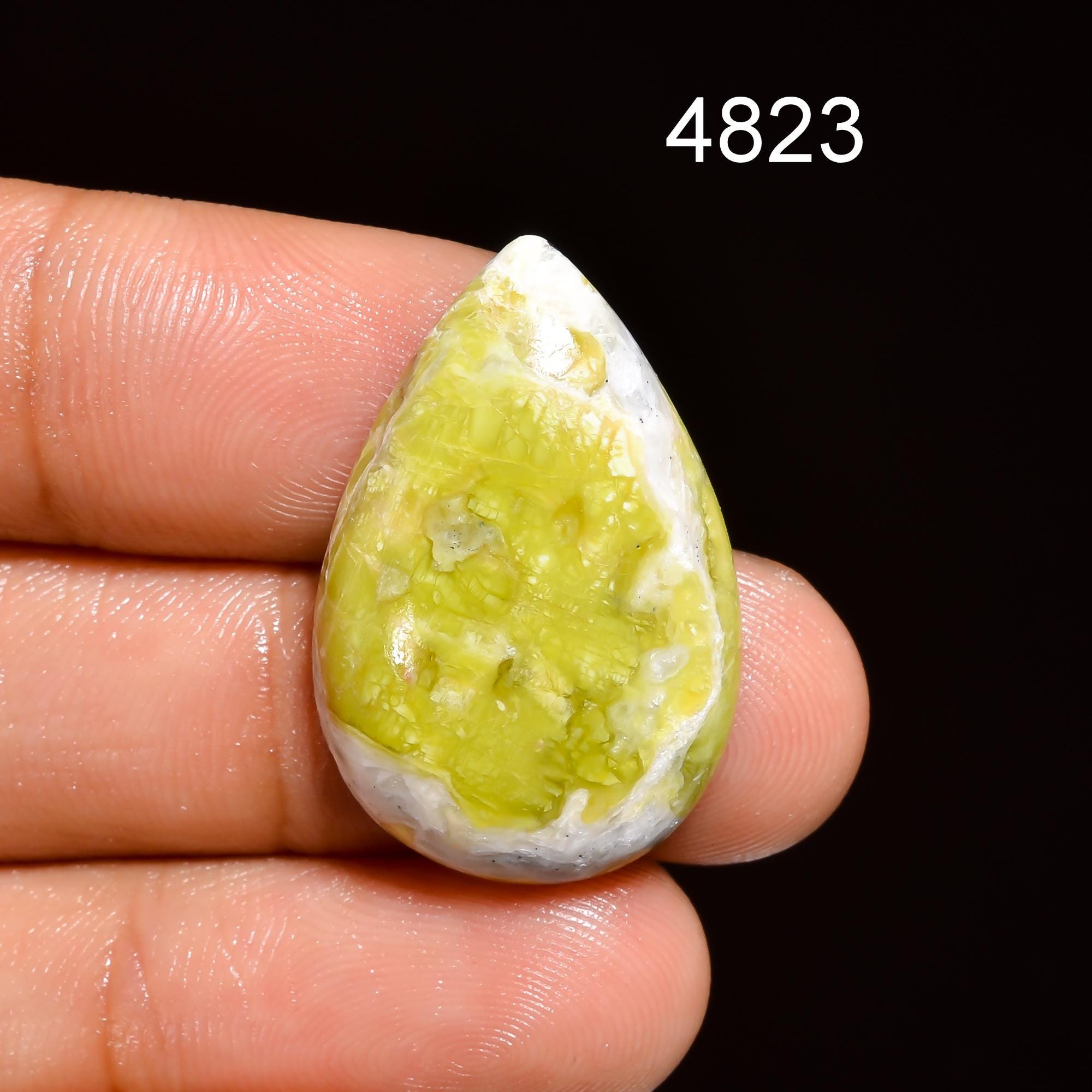 Natural Lizardite Cabochon Gemstone, Designer Crystal, DIY-ART-CRAFTS Lizardite Pendant Necklace Jewelry making supply. - image 8