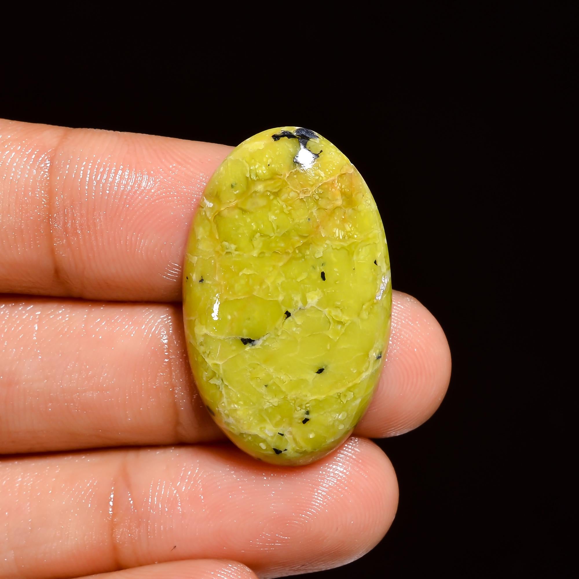 Natural Lizardite Cabochon Gemstone, Designer Crystal, DIY-ART-CRAFTS Lizardite Pendant Necklace Jewelry making supply. - image 10