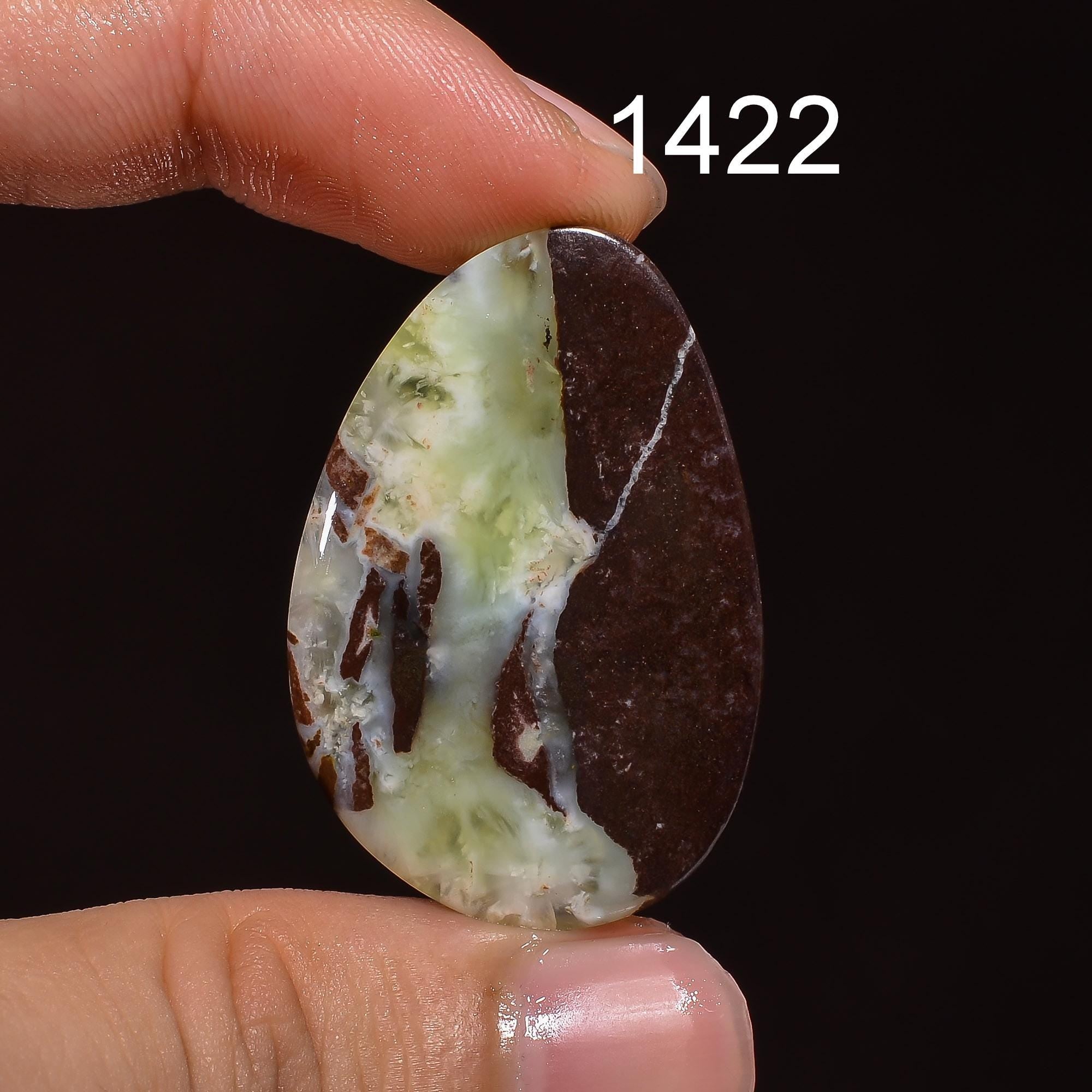 AAA Lemon Chrysoprase Cabochon: Mixed Shape,Pendent Making Loose Gemstone - image 4