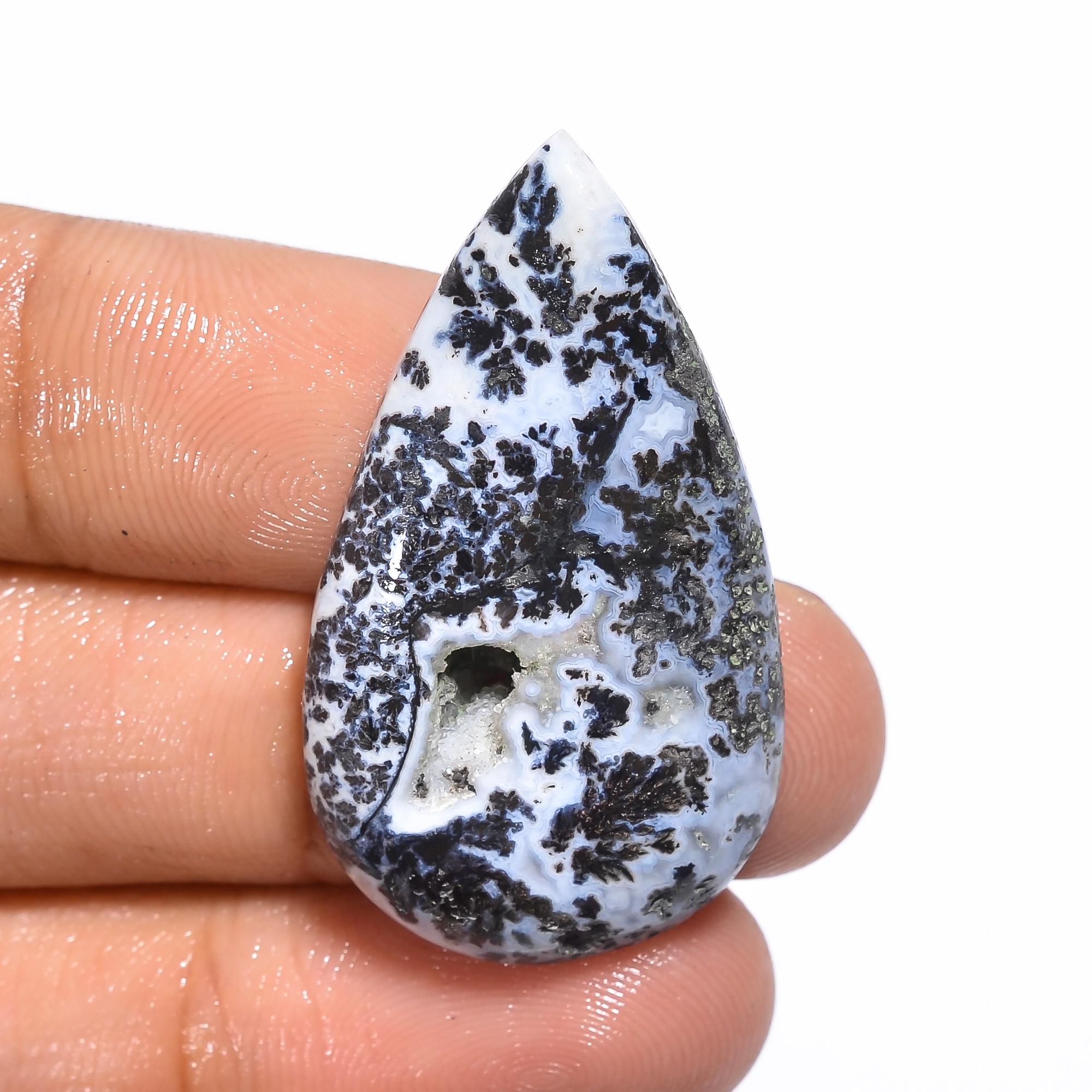 Natural Dendritic Agate Cabochon: Mix Shape Gemstone, AAA Quality Healing Gemstone - image 6
