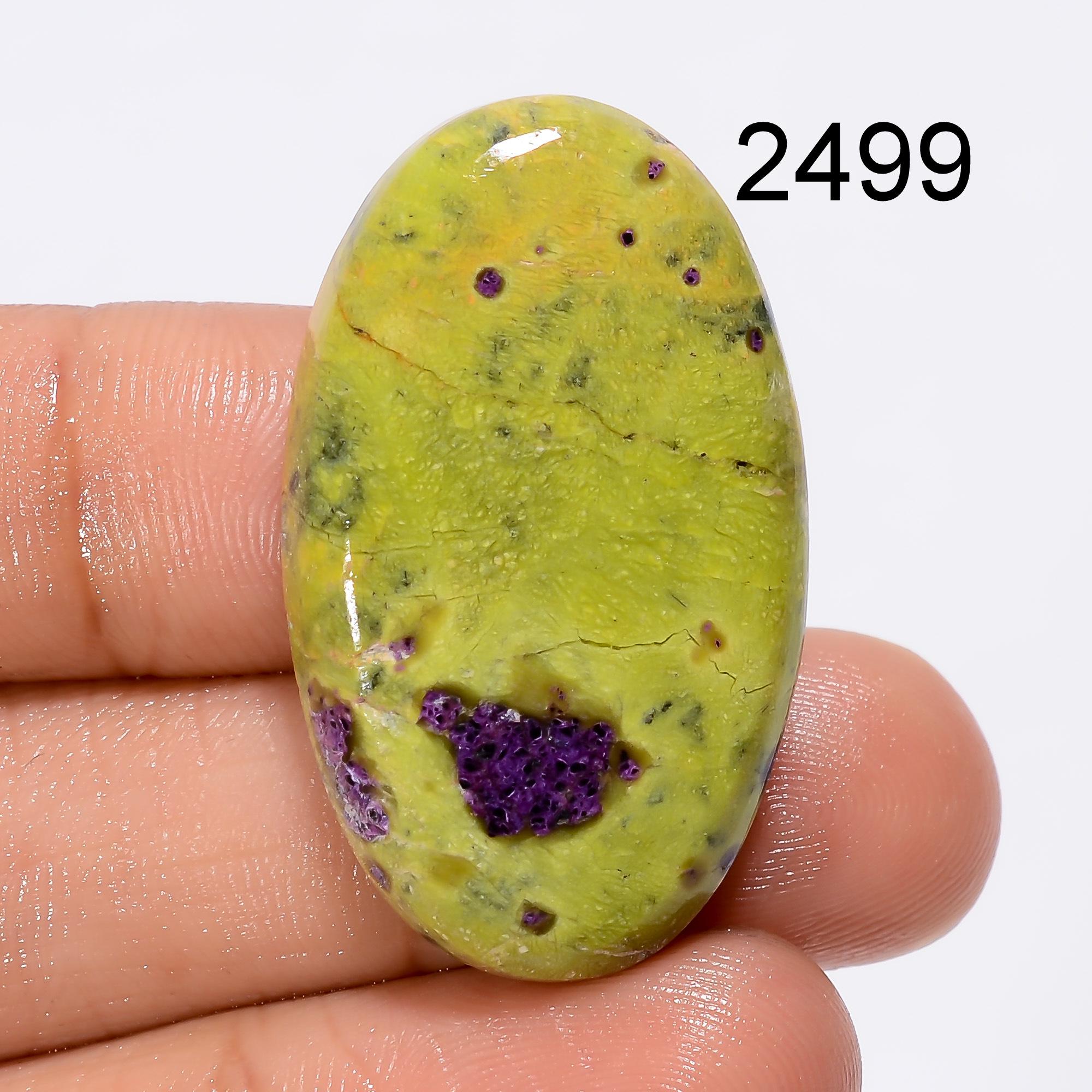 AAA Atlantisite Stichtite Gemstone Cabochon, Jewelry Making Supply Healing Crystal - image 4