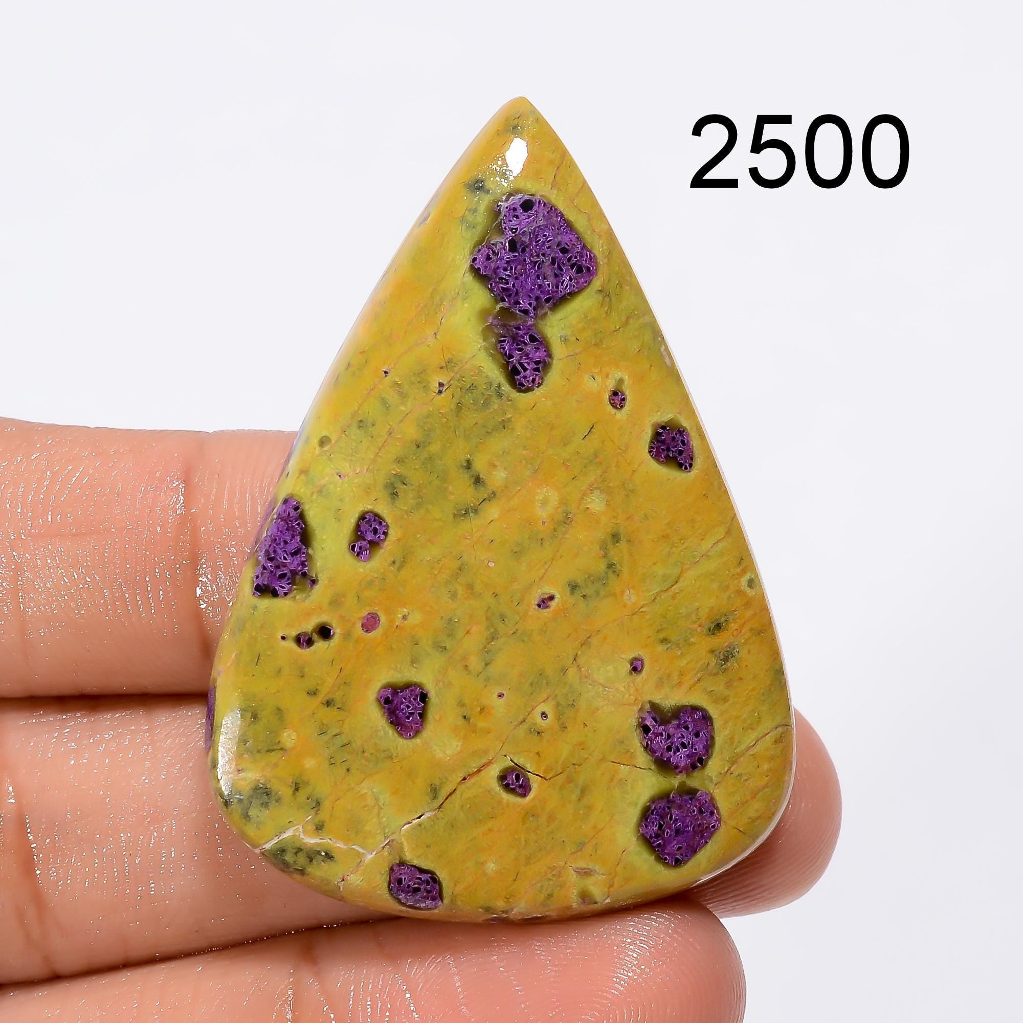 AAA Atlantisite Stichtite Gemstone Cabochon, Jewelry Making Supply Healing Crystal - image 5