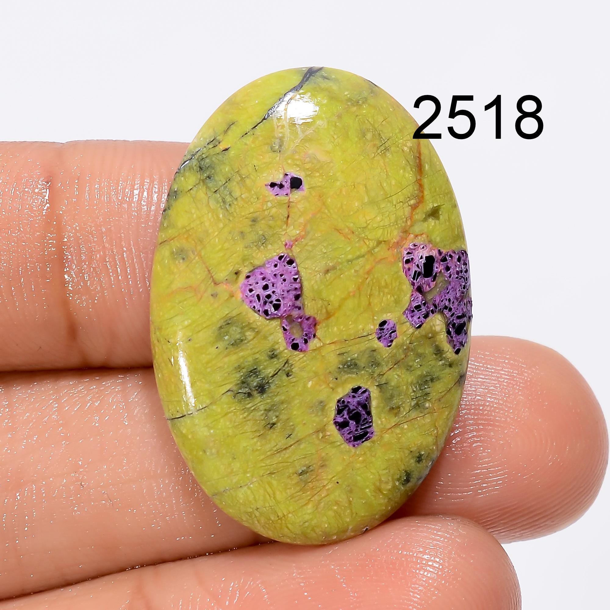 AAA Atlantisite Stichtite Gemstone Cabochon, Jewelry Making Supply Healing Crystal - image 10