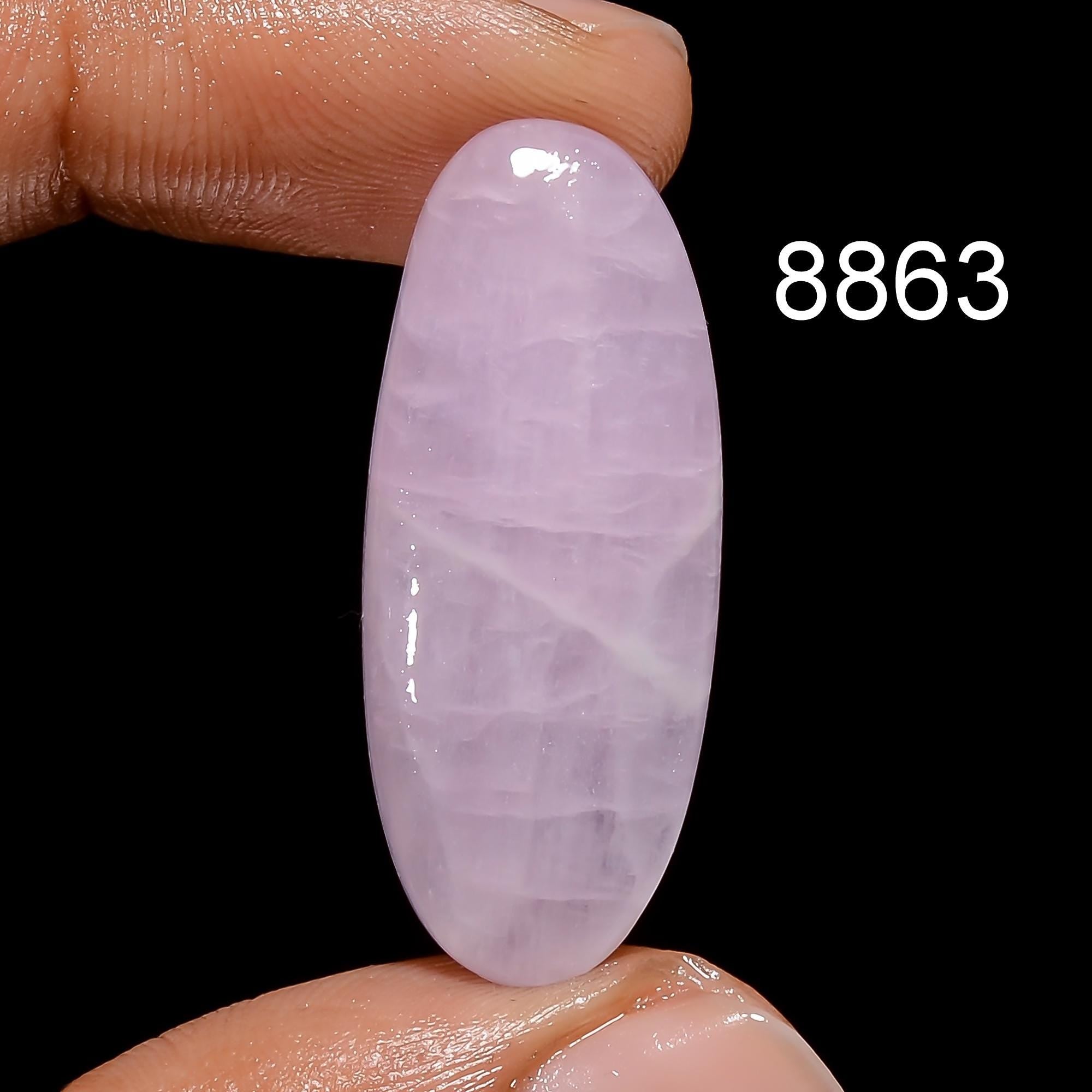 Pink Kunzite Cabochon, Natural Gemstone, Jewelry Making - image 4