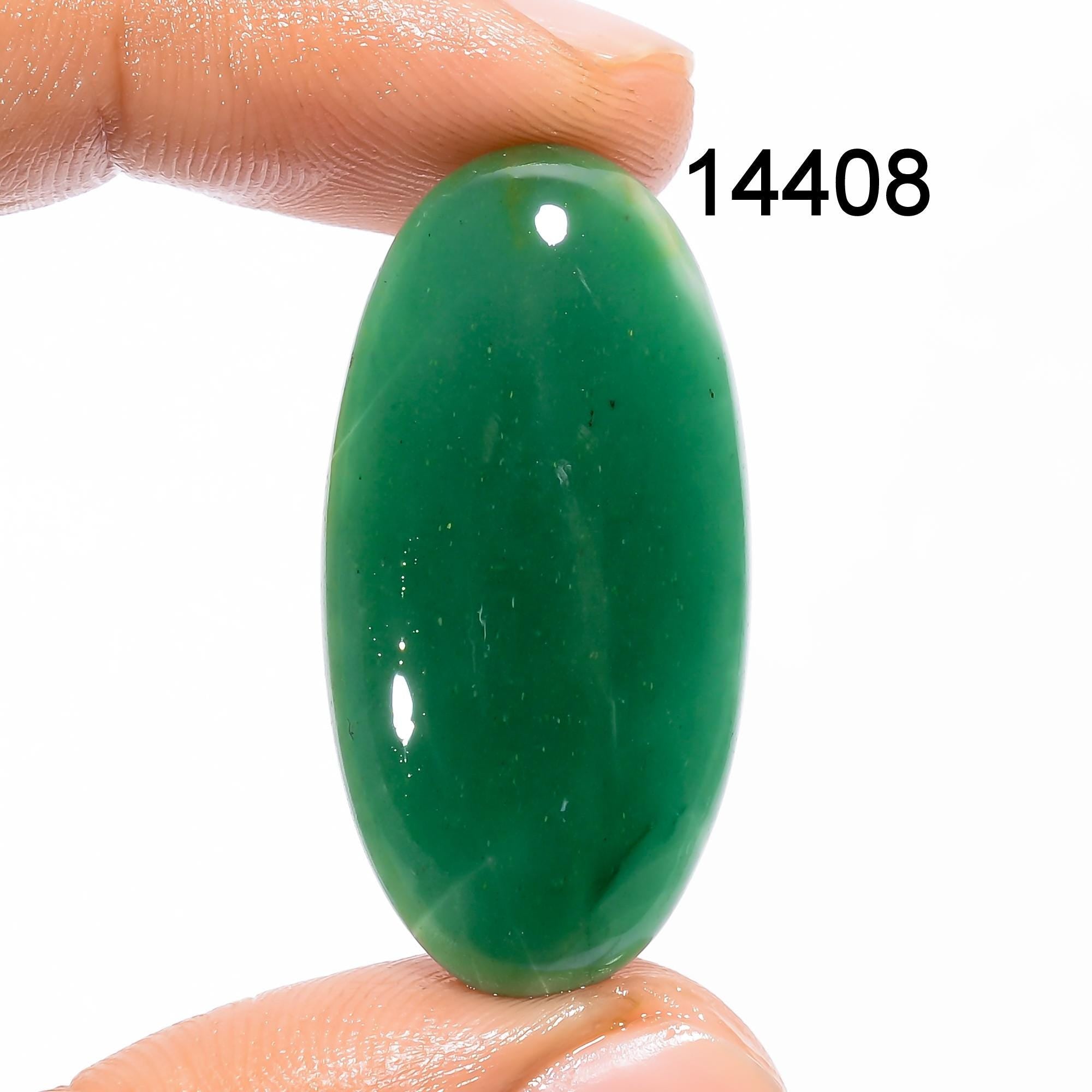 Natural Green Jade Gemstone Cabochon: Mixed Shape Loose Jade for Jewelry - image 6