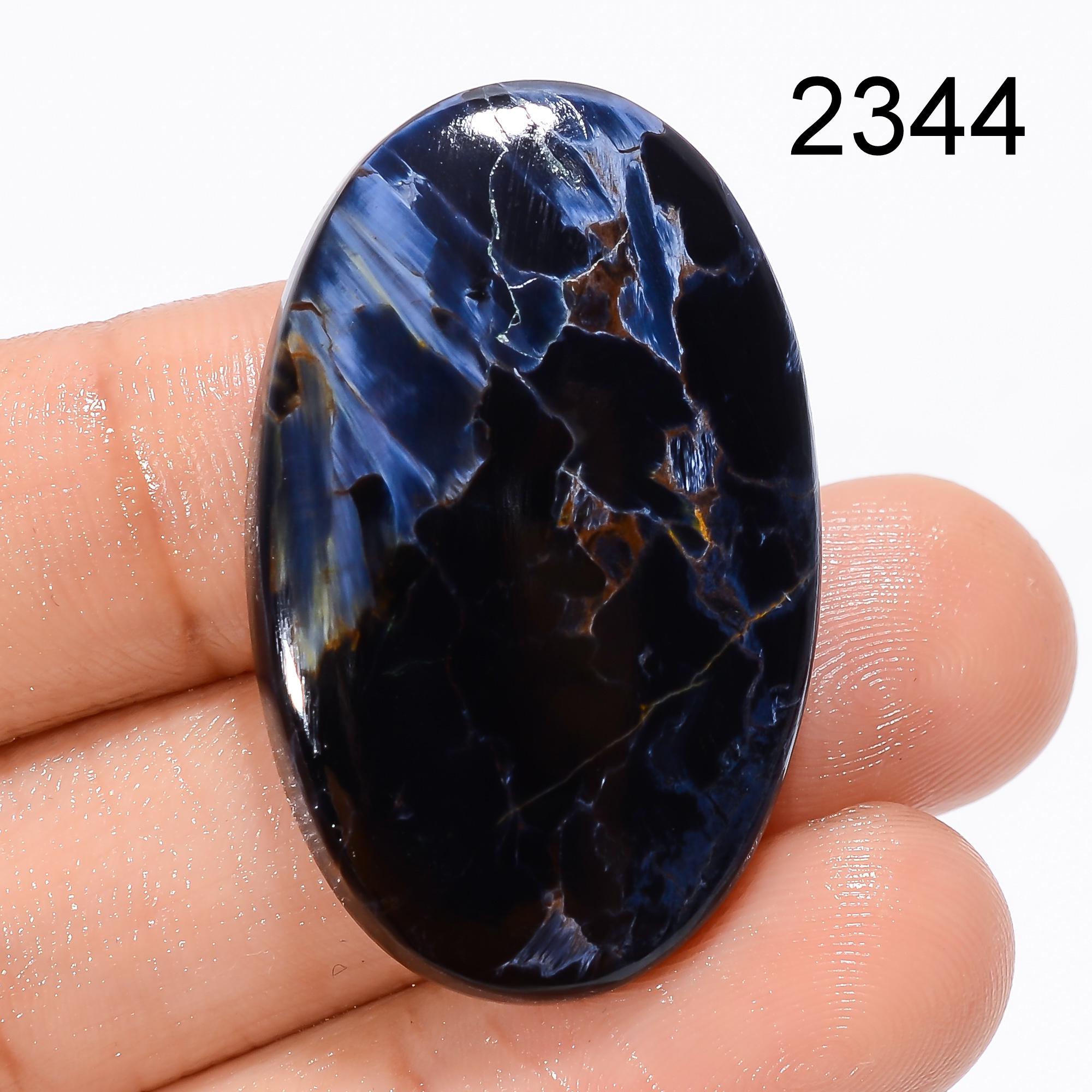 Natural Pietersite Gemstone Cabochon, Polished Stone, DIY Jewelry Making